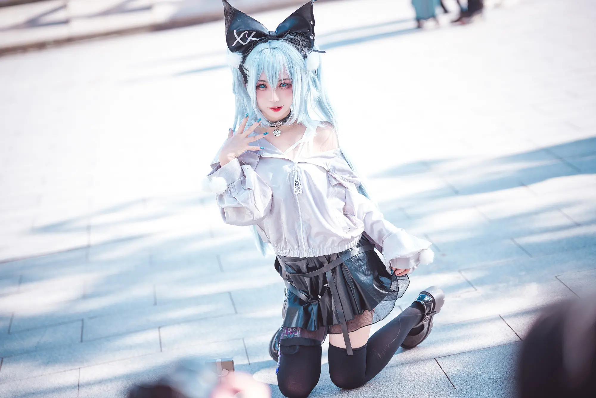 COSPLAY 今天也是三月七～ 崩坏星穹铁道 三月七礼服@洛城雪Yuki-公众号小姨ai