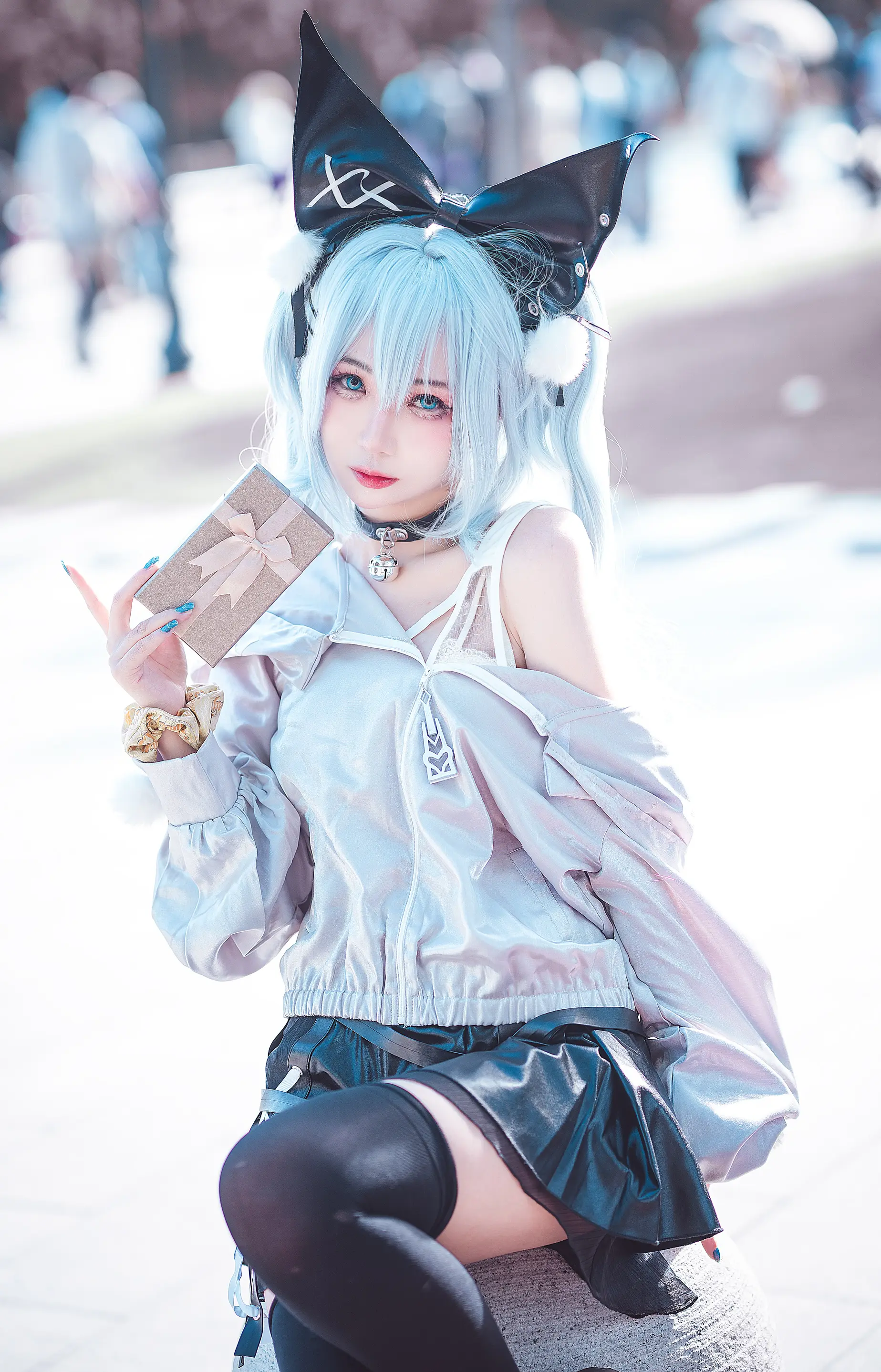 COSPLAY 今天也是三月七～ 崩坏星穹铁道 三月七礼服@洛城雪Yuki COSPLAY-第3张