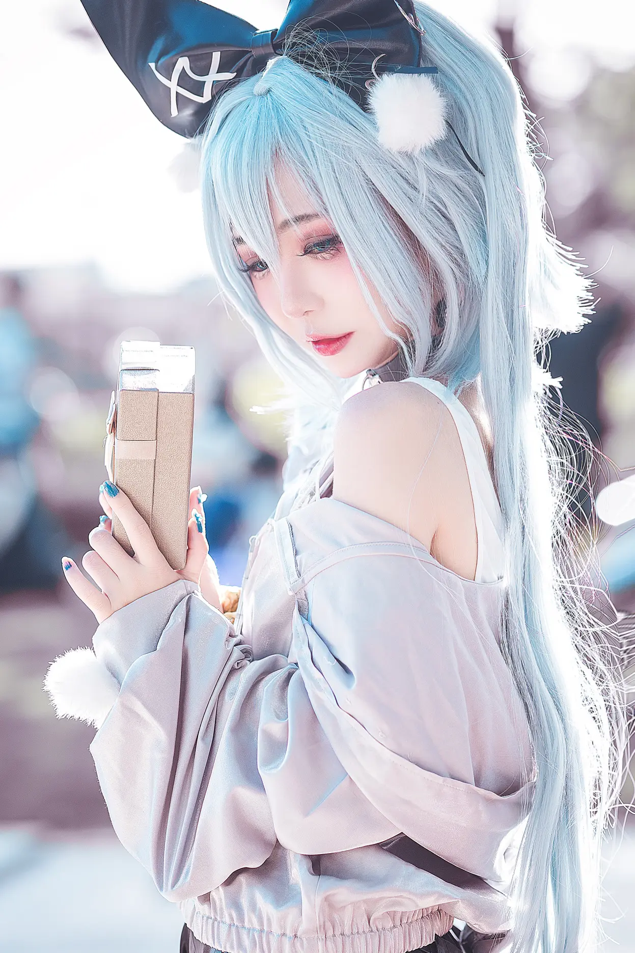 COSPLAY 今天也是三月七～ 崩坏星穹铁道 三月七礼服@洛城雪Yuki COSPLAY-第4张