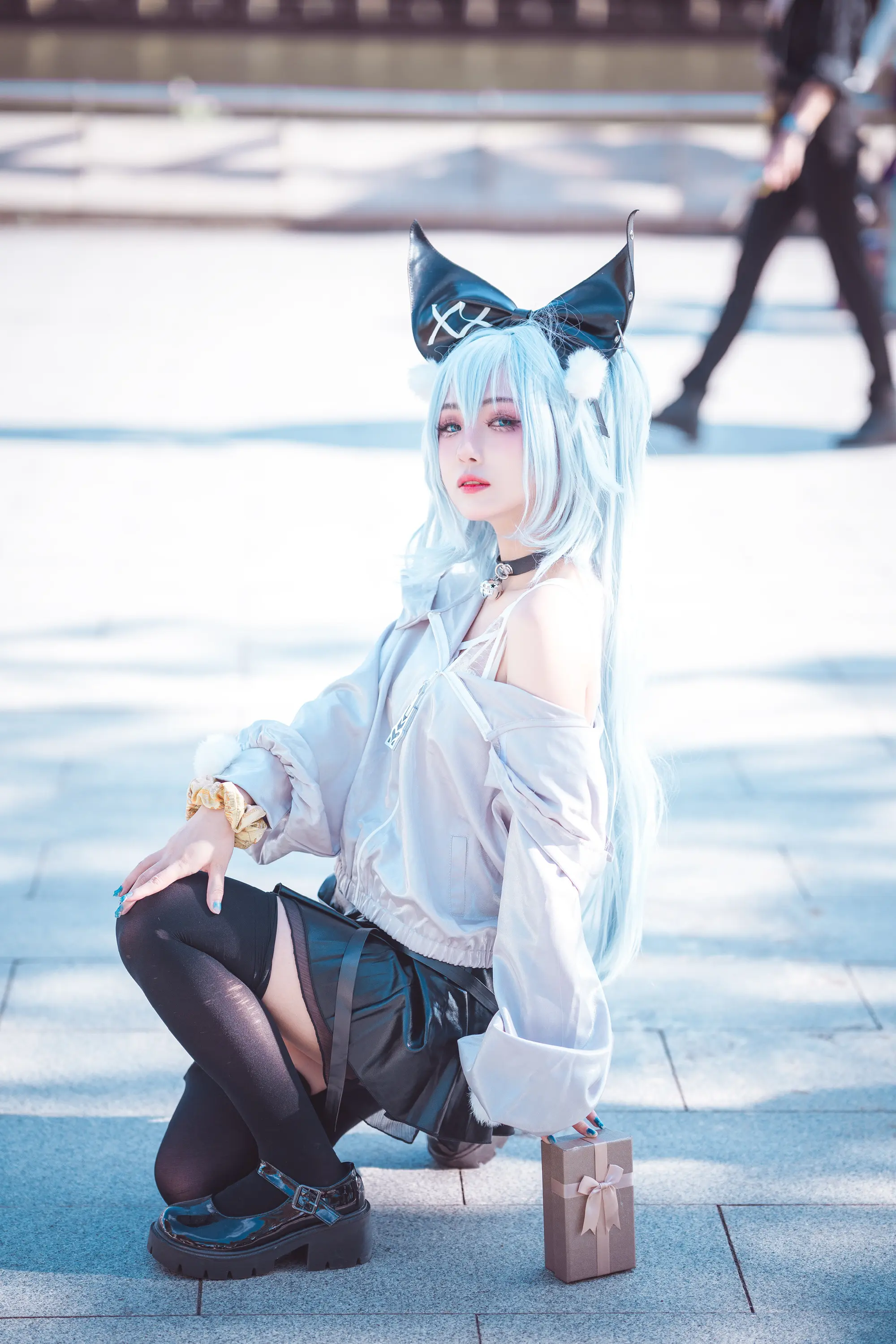 COSPLAY 今天也是三月七～ 崩坏星穹铁道 三月七礼服@洛城雪Yuki COSPLAY-第8张