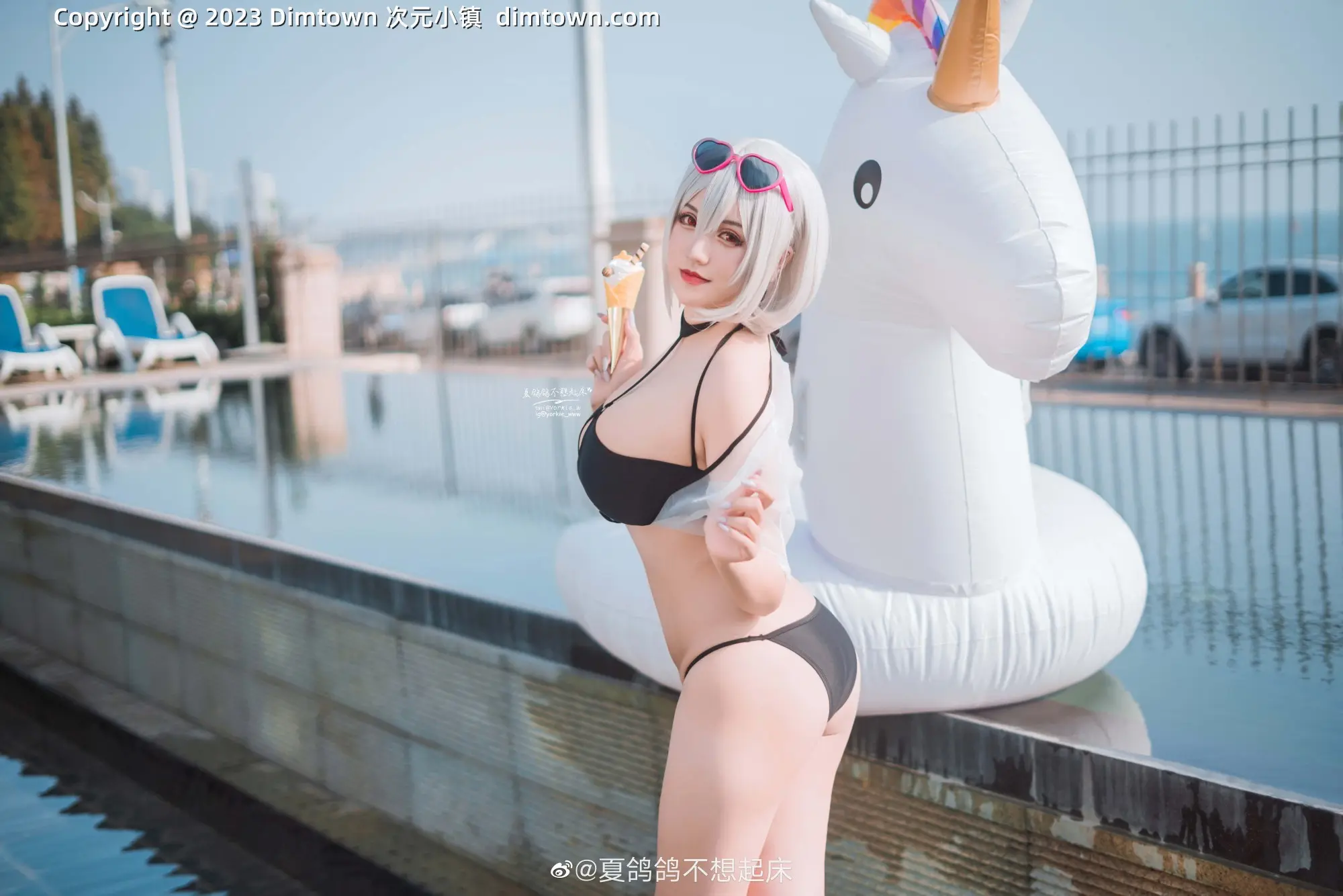 游泳吗？如，如果主人能教我的话…… 碧蓝航线 天狼星@夏鸽鸽不想起床-公众号小姨ai