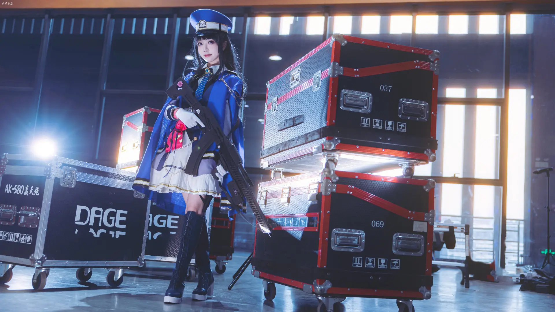 COSPLAY 如果现在可以乘坐AZX去任何地方，您会想去哪呢？ Nikke:胜利女神 迪赛尔@_快乐大锤_ COSPLAY-第4张
