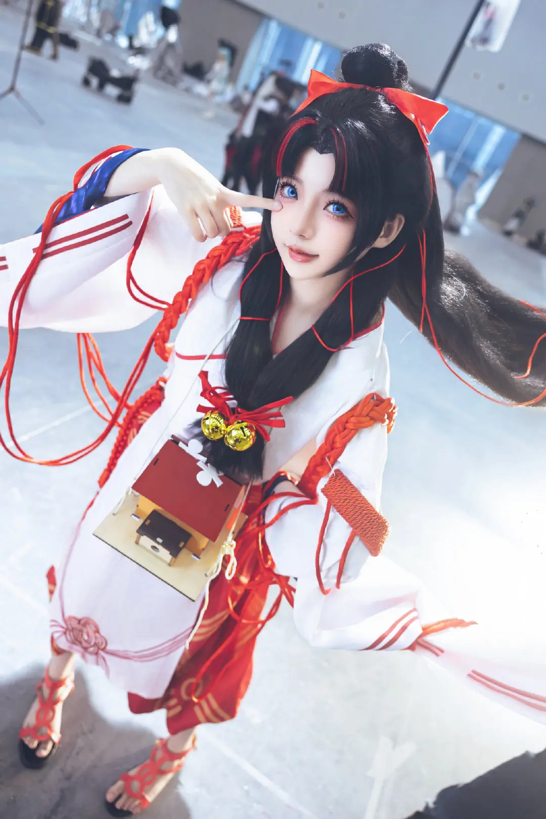 COSPLAY 阴阳师同人 我很不好惹的，超凶哦@娜可鹿鹿 COSPLAY-第2张