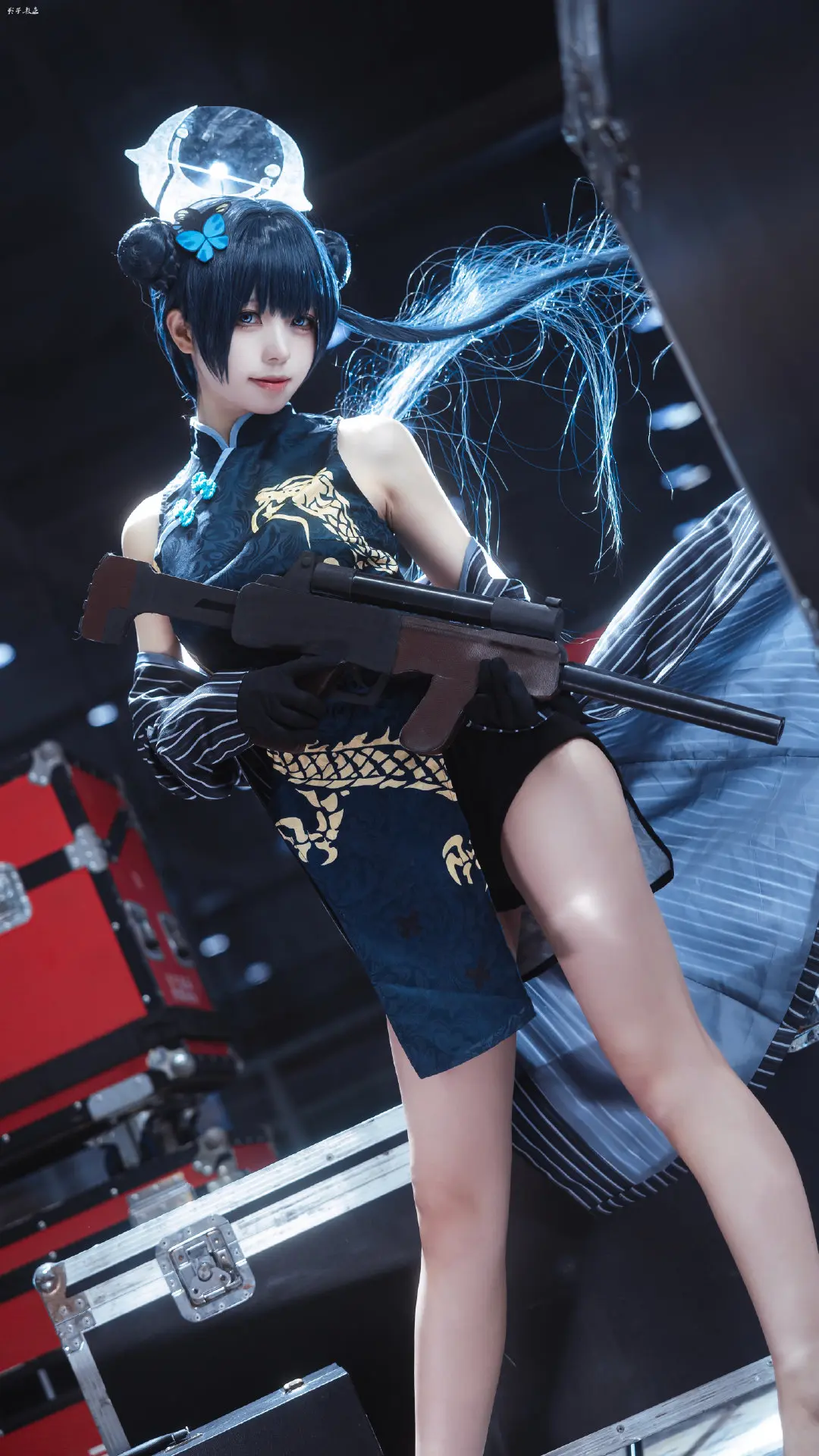 COSPLAY 蔚蓝档案 妃咲@离子睡不醒-公众号小姨ai
