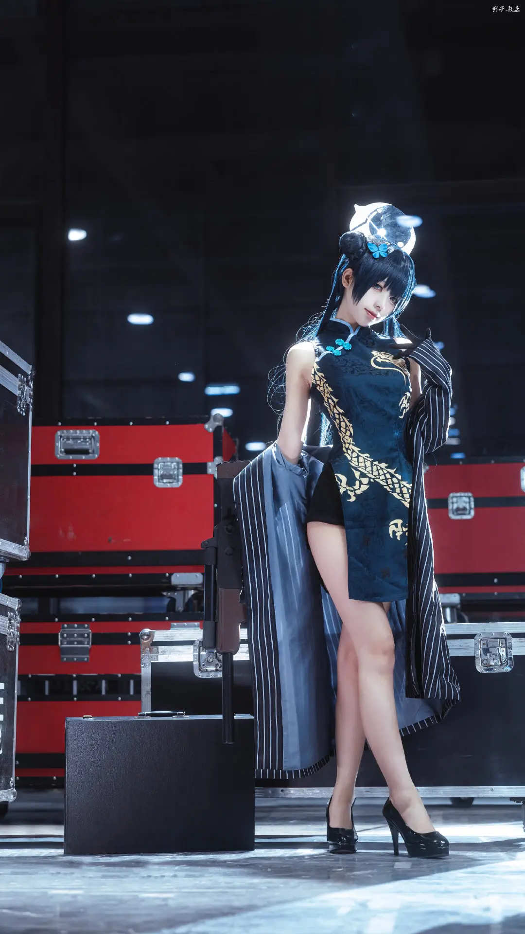 COSPLAY 蔚蓝档案 妃咲@离子睡不醒 COSPLAY-第3张