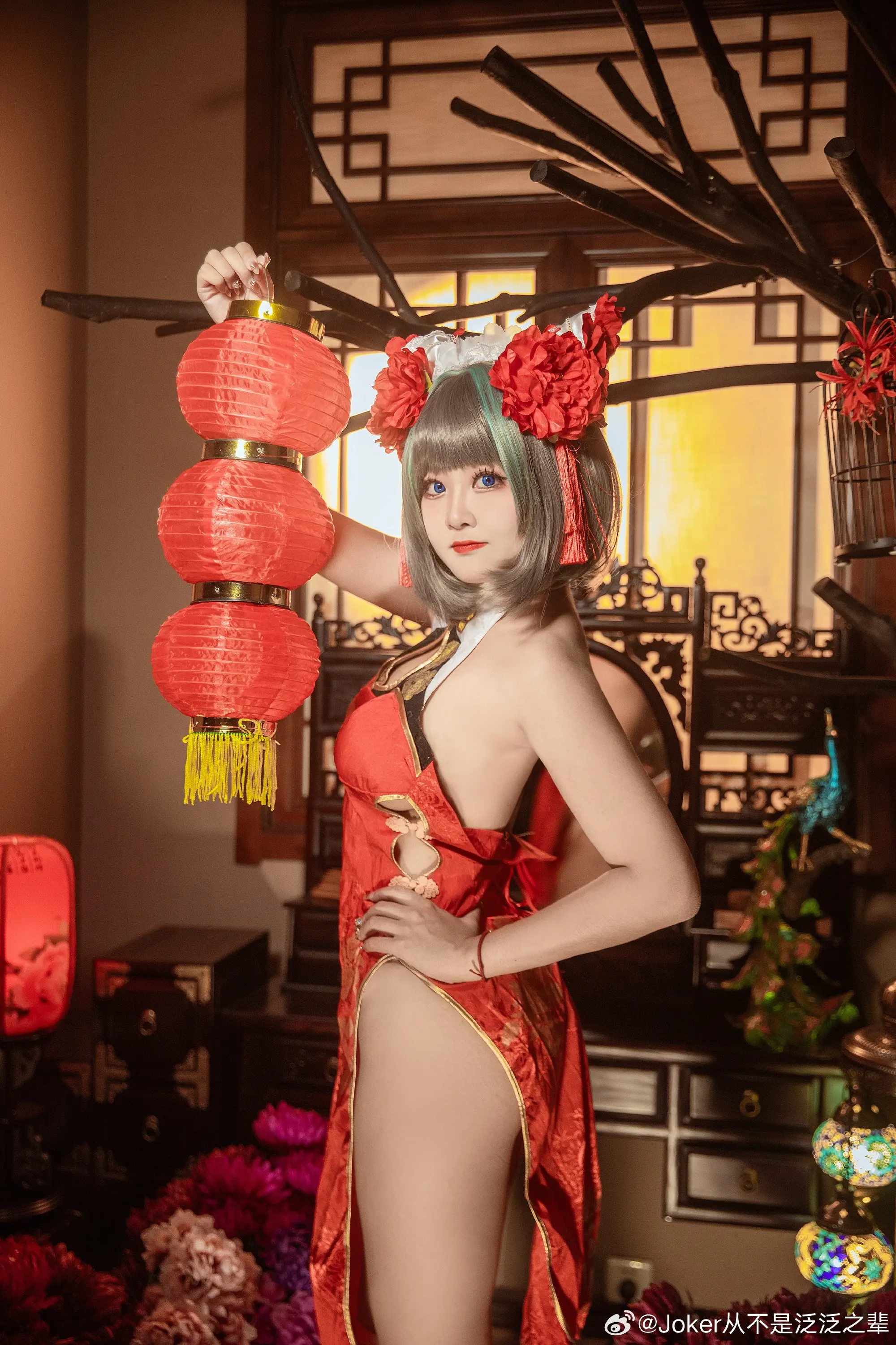 cosplay 年是一张辞呈 冬寒交递 尽享春程 碧蓝航线@Joker从不是泛泛之辈-公众号小姨ai