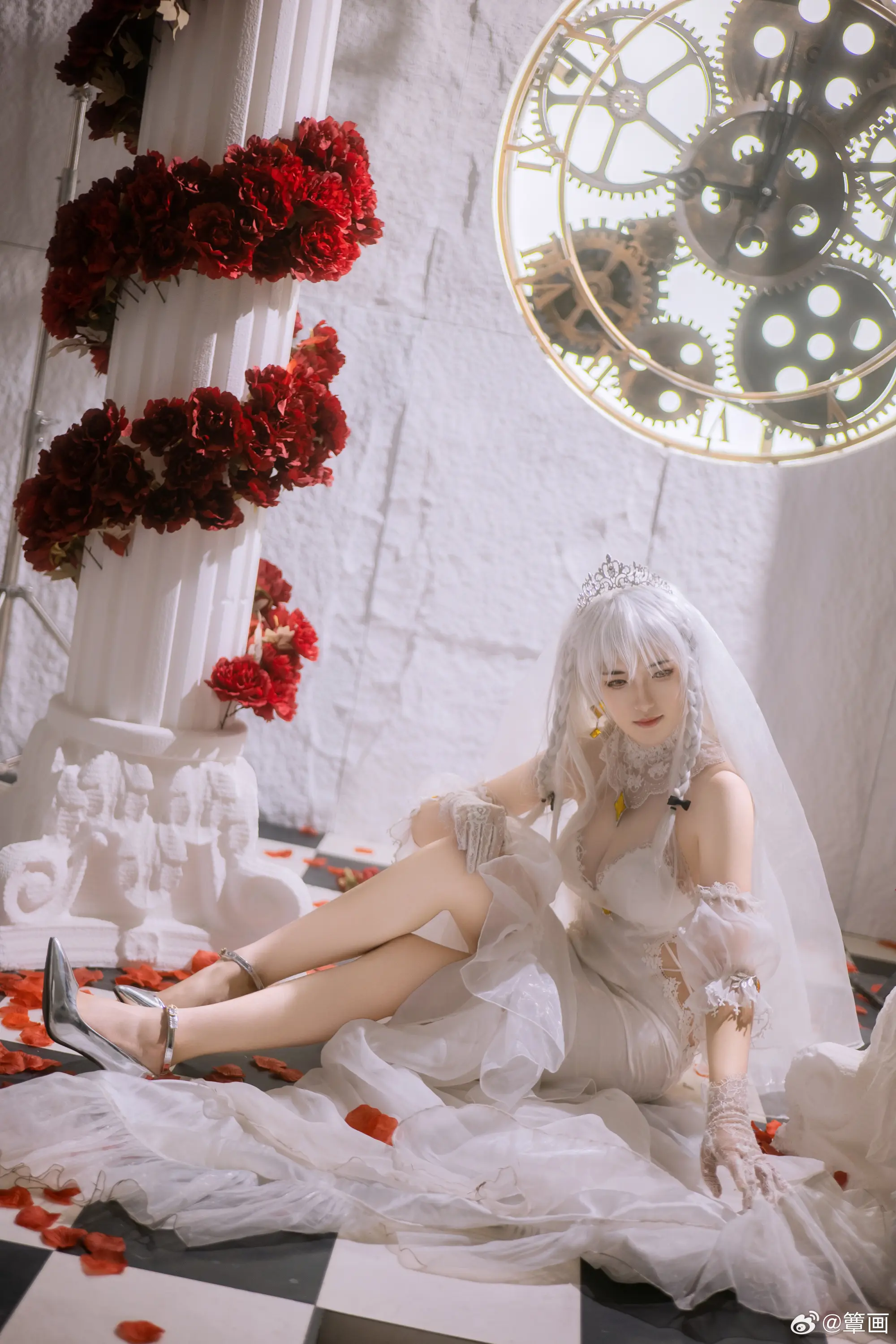 COSPLAY 碧蓝航线cos 赫敏@簟画 COSPLAY-第5张