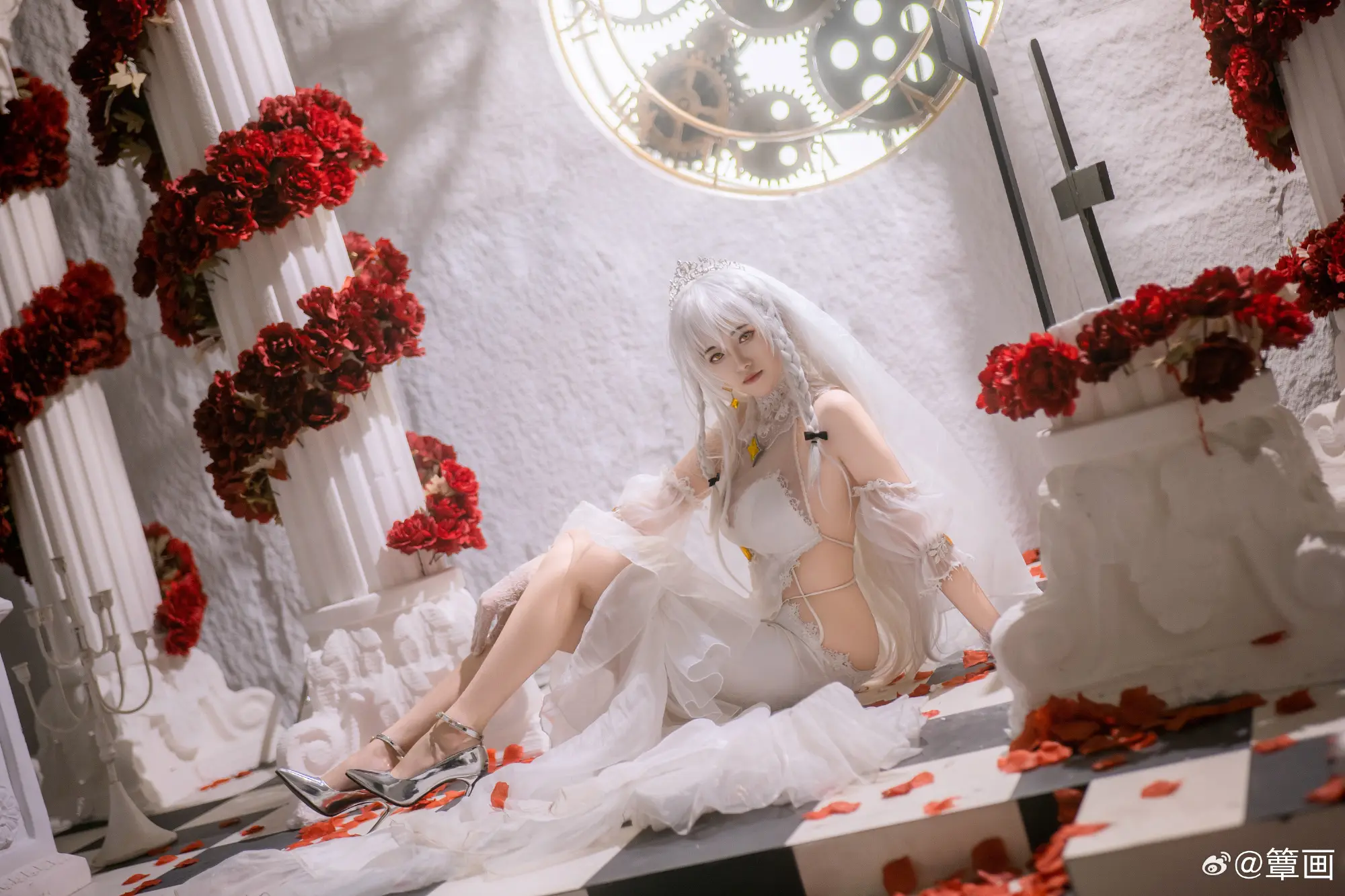 COSPLAY 碧蓝航线cos 赫敏@簟画 COSPLAY-第3张