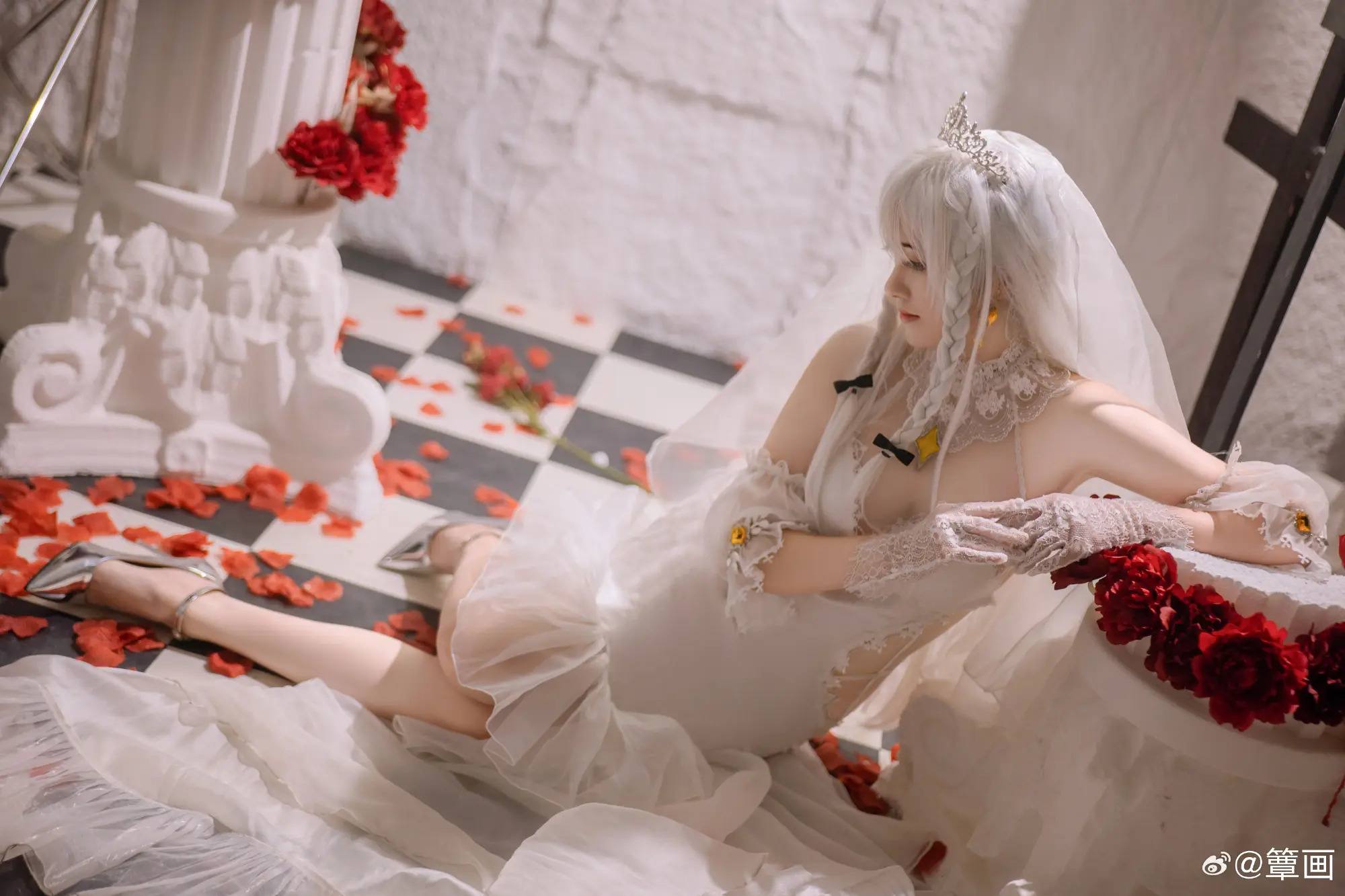 COSPLAY 碧蓝航线cos 赫敏@簟画 COSPLAY-第4张