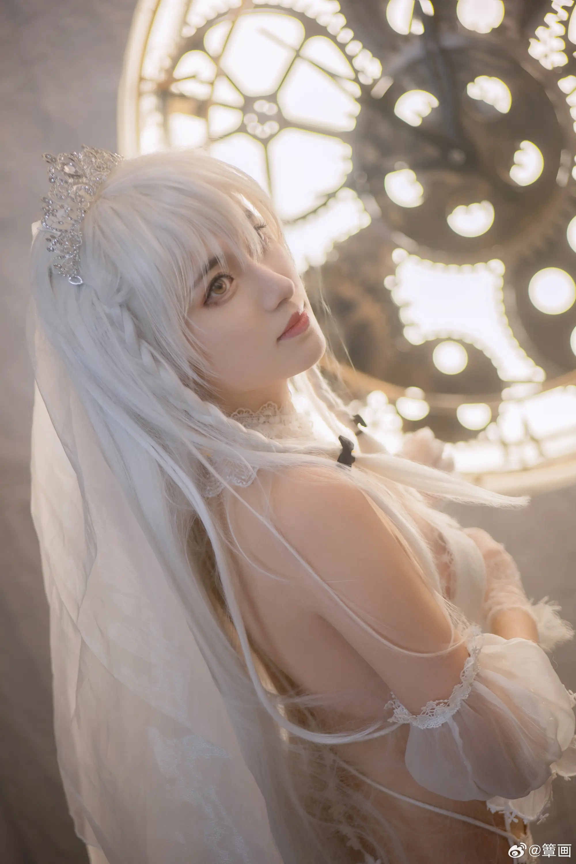COSPLAY 碧蓝航线cos 赫敏@簟画 COSPLAY-第7张