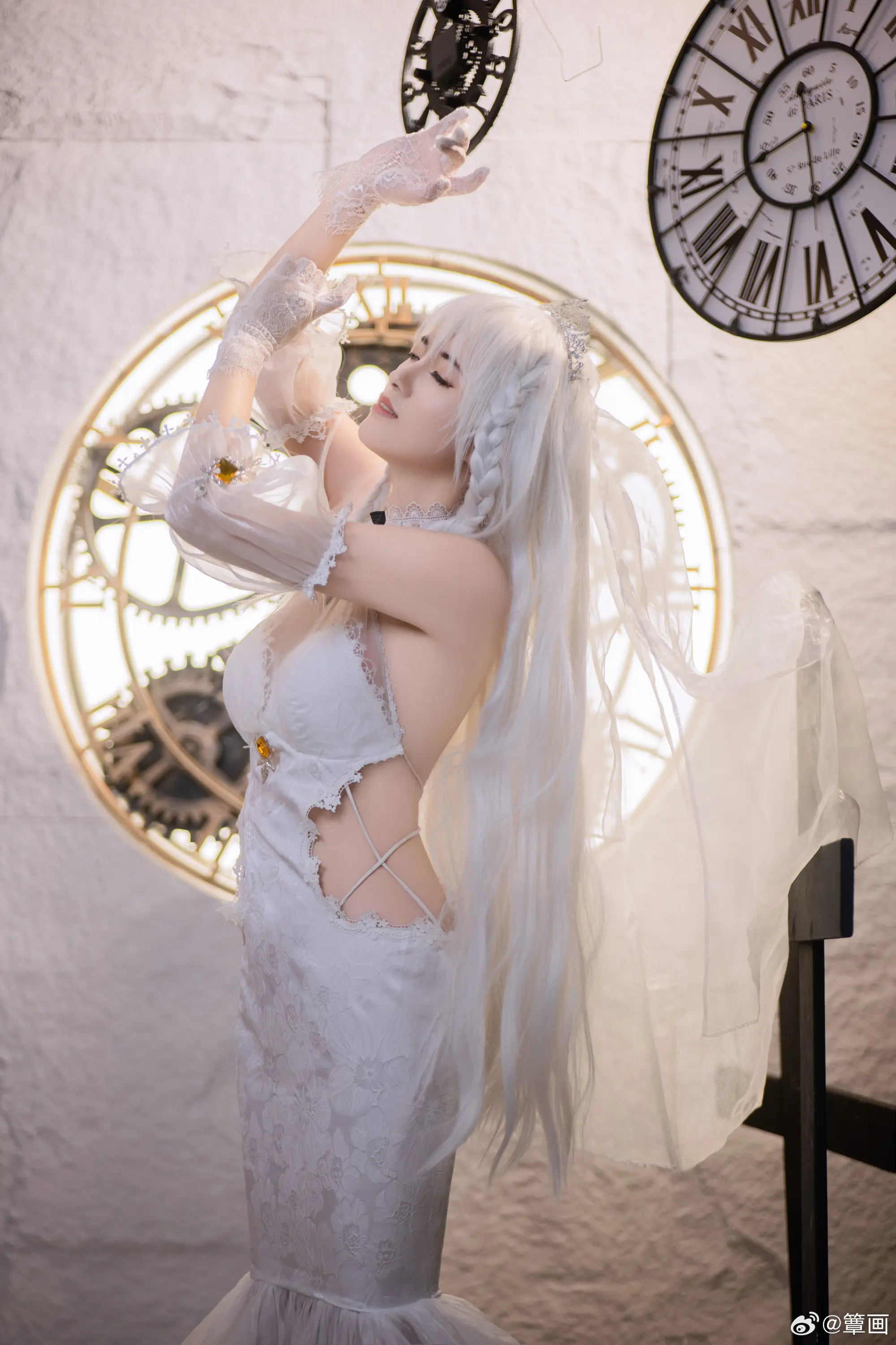 COSPLAY 碧蓝航线cos 赫敏@簟画 COSPLAY-第8张