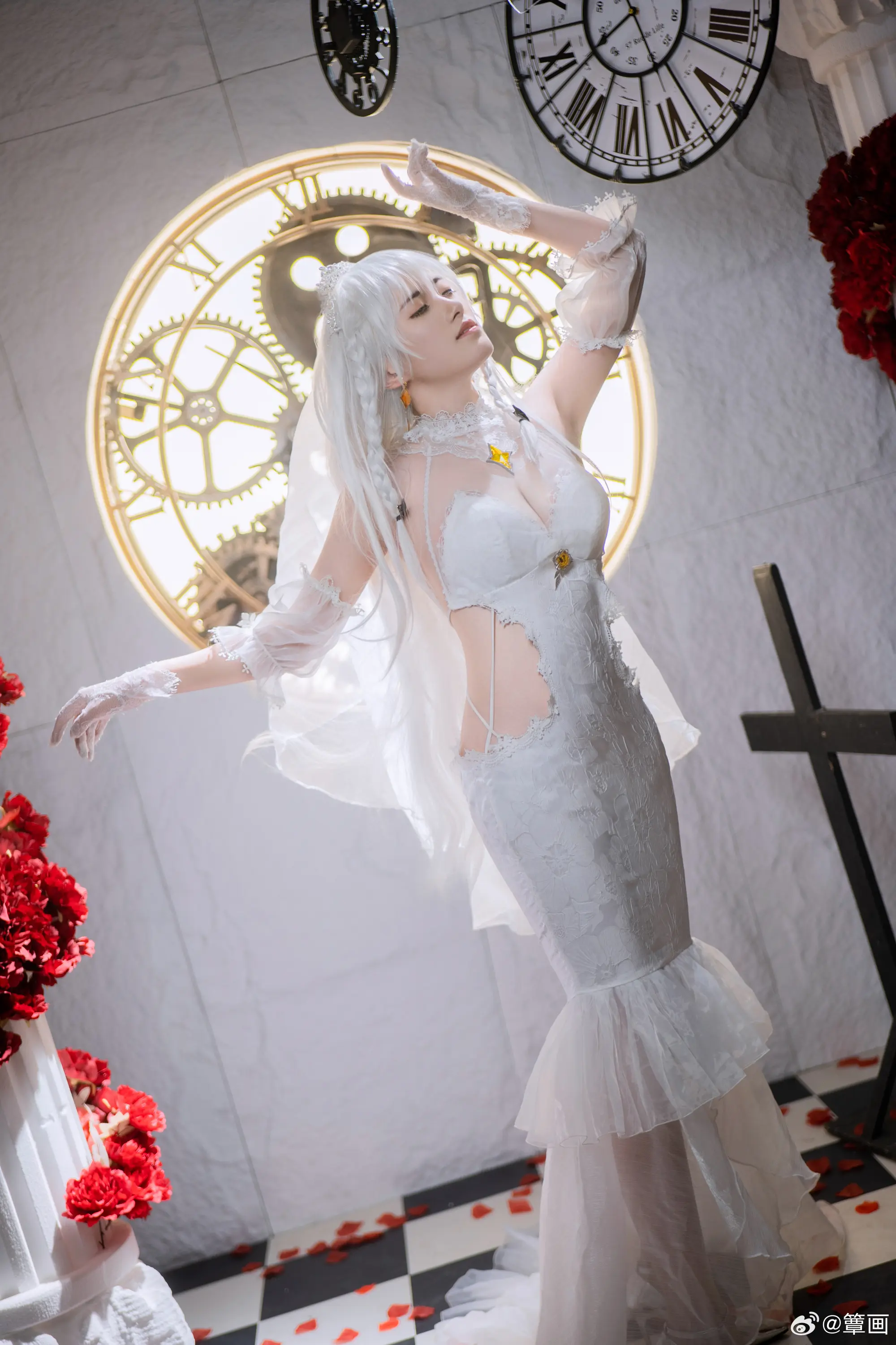 COSPLAY 碧蓝航线cos 赫敏@簟画 COSPLAY-第10张