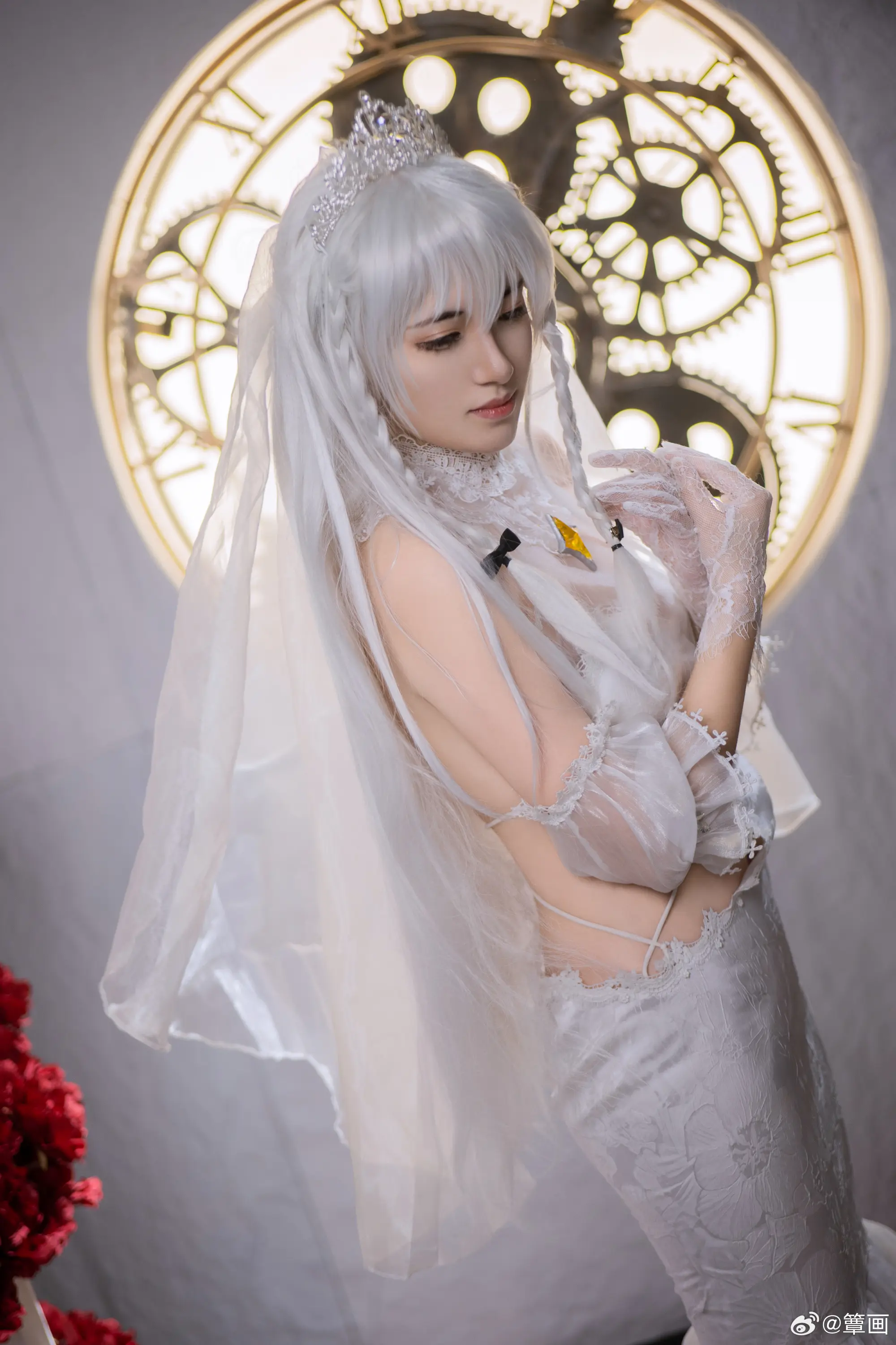 COSPLAY 碧蓝航线cos 赫敏@簟画 COSPLAY-第11张