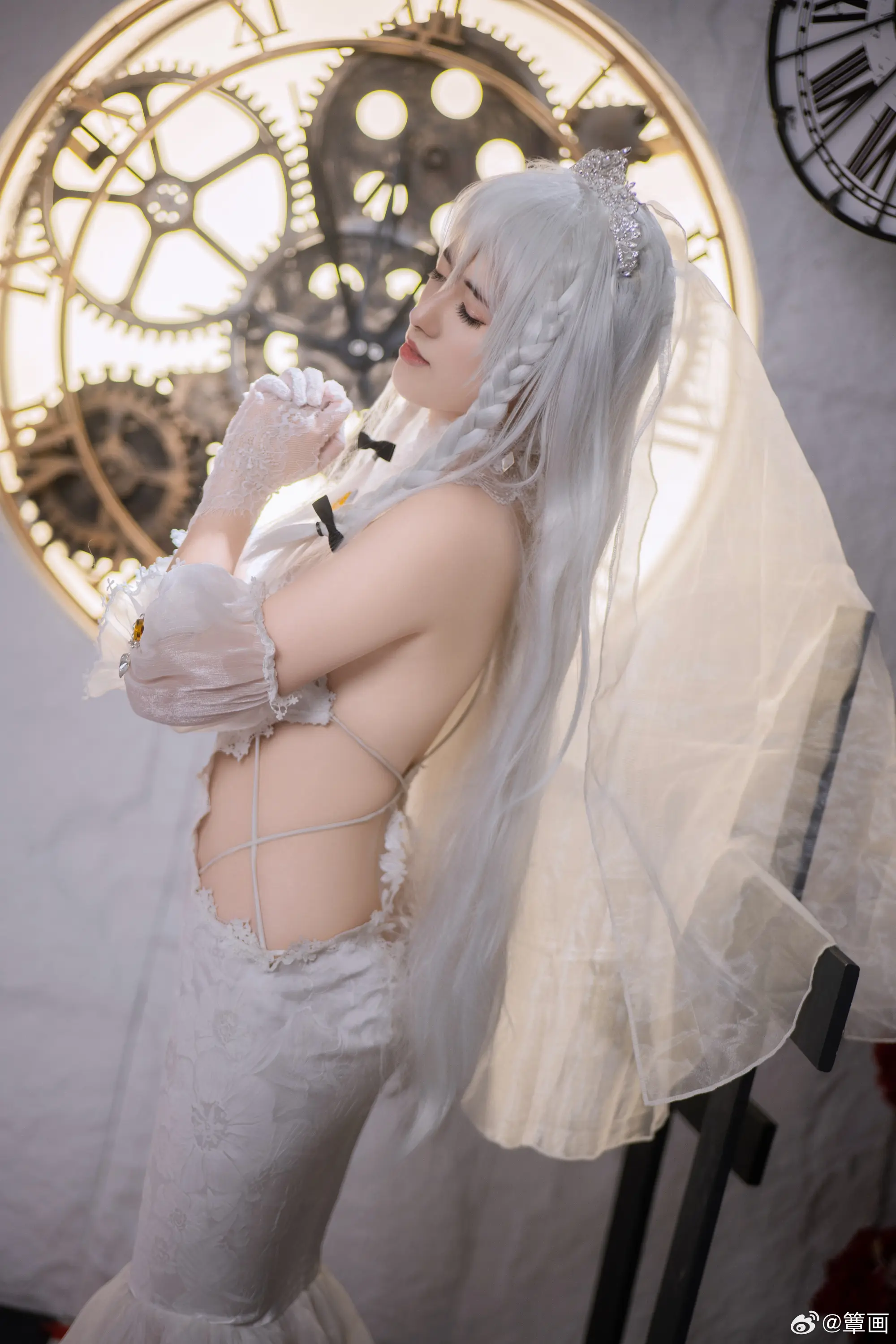 COSPLAY 碧蓝航线cos 赫敏@簟画 COSPLAY-第12张