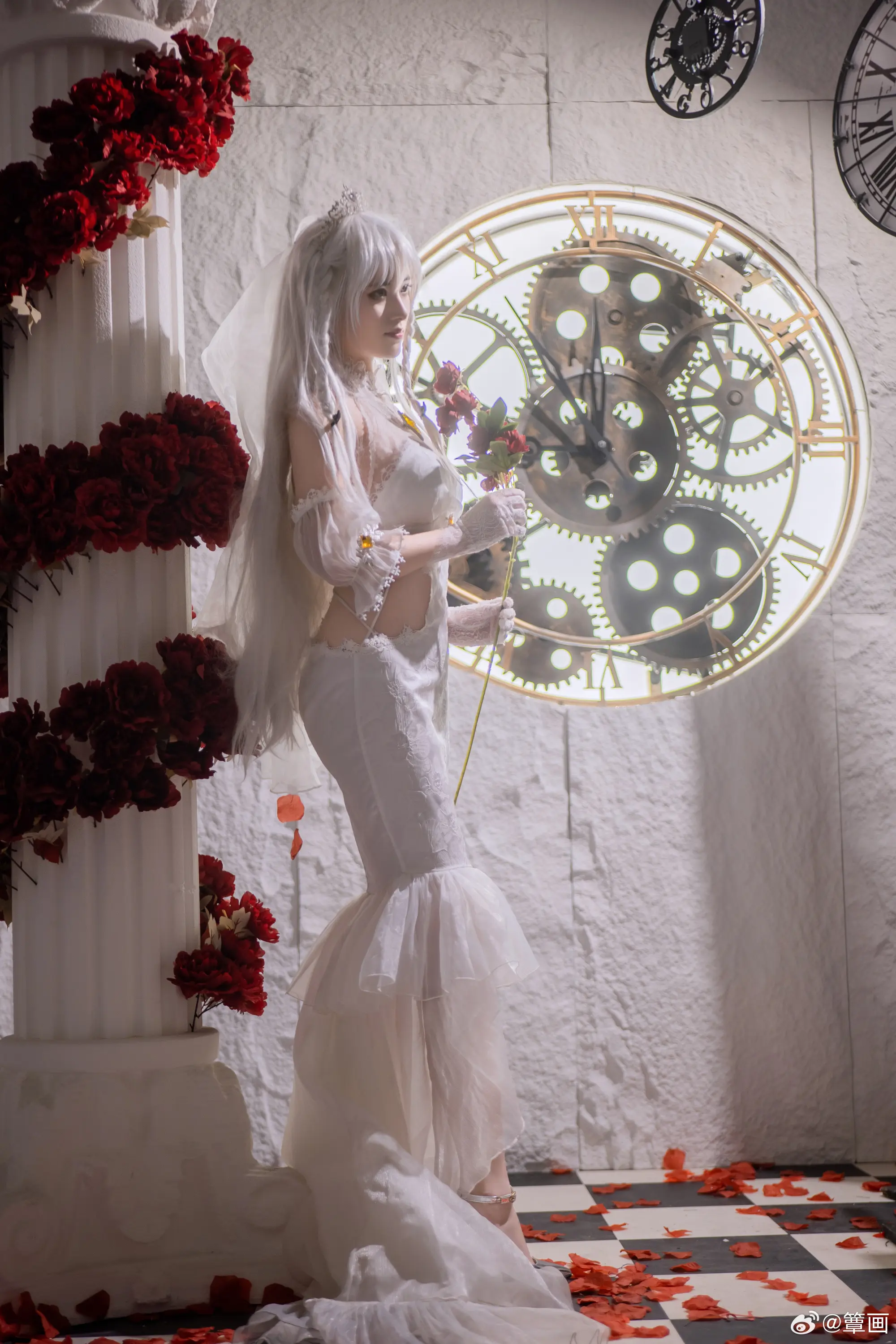 COSPLAY 碧蓝航线cos 赫敏@簟画 COSPLAY-第14张