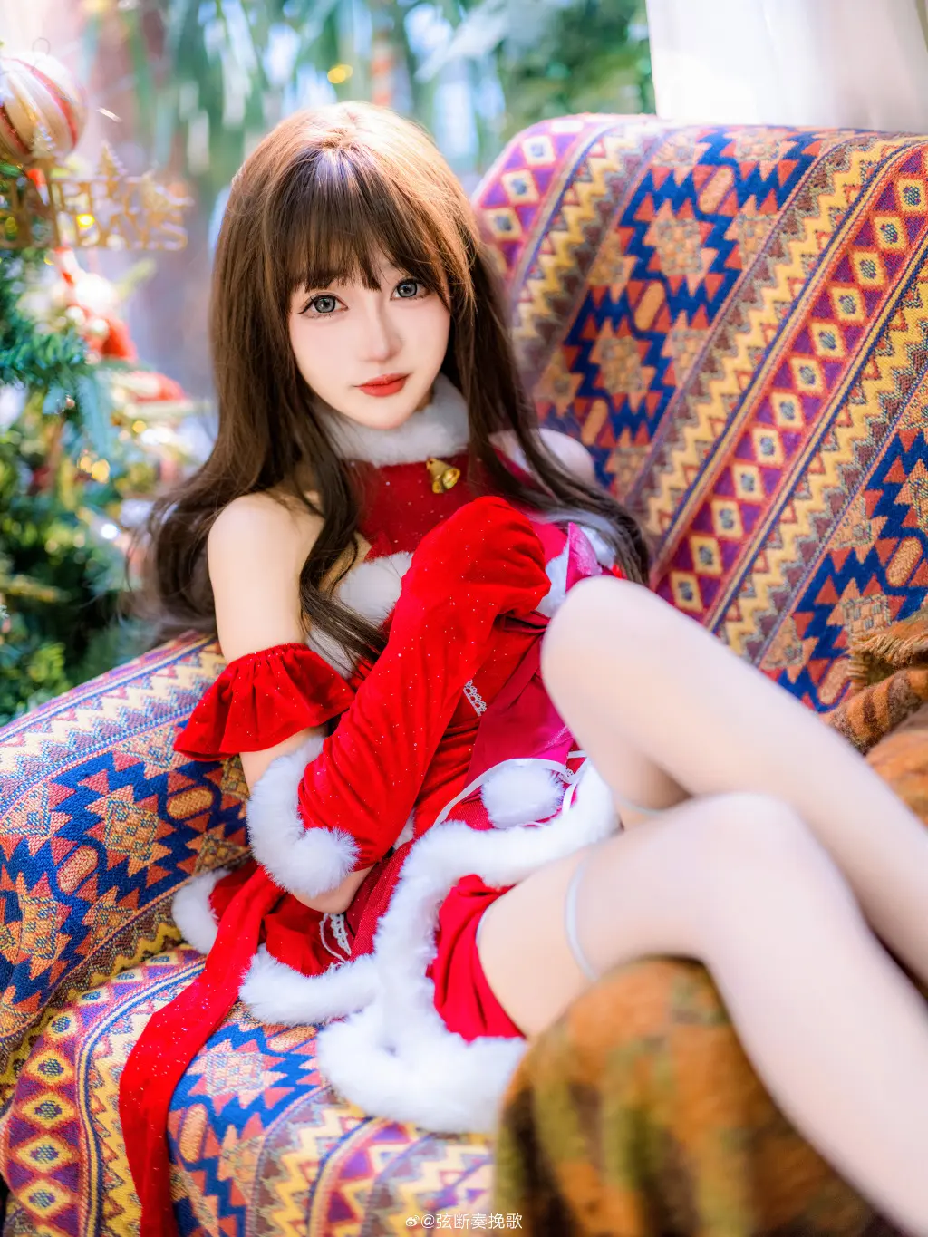 𝑴𝒆𝒓𝒓𝒚 𝑪𝒉𝒓𝒊𝒔𝒕𝒎𝒂𝒔 🎄🎄 少女写真 圣诞节@千葉sona-公众号小姨ai
