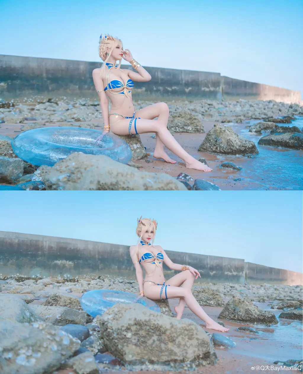 cosplay Fate/Grandorder 阿尔托莉雅.潘德拉贡@黒小依 COSPLAY-第4张
