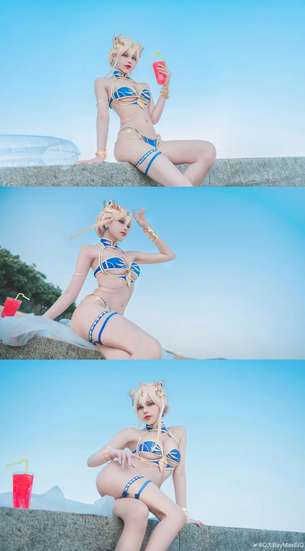 cosplay Fate/Grandorder 阿尔托莉雅.潘德拉贡@黒小依 COSPLAY-第5张