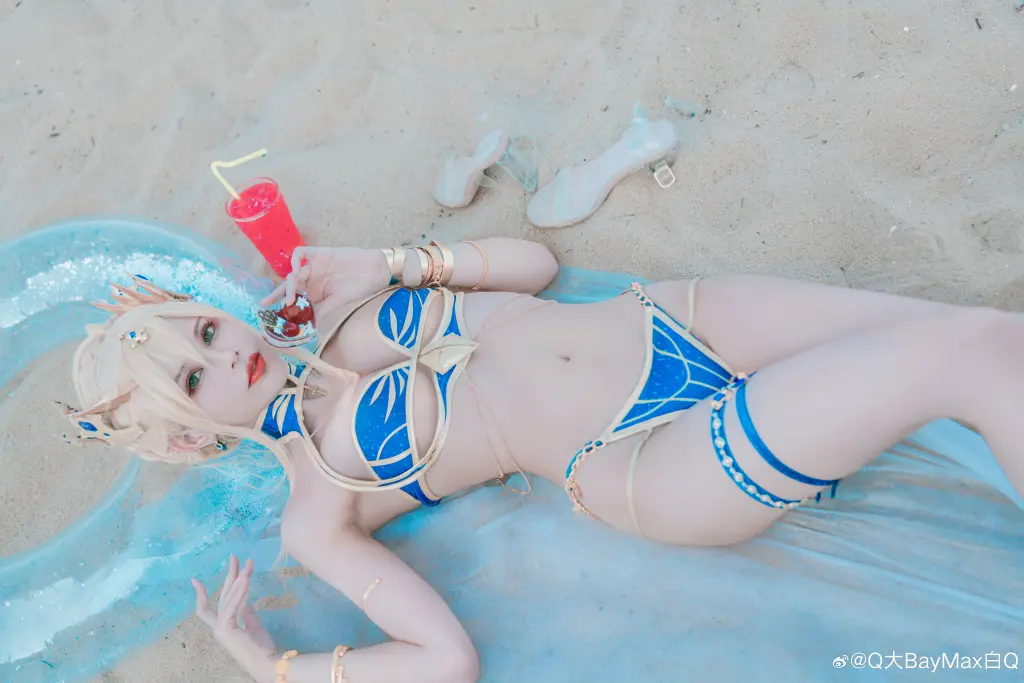 cosplay Fate/Grandorder 阿尔托莉雅.潘德拉贡@黒小依 COSPLAY-第9张
