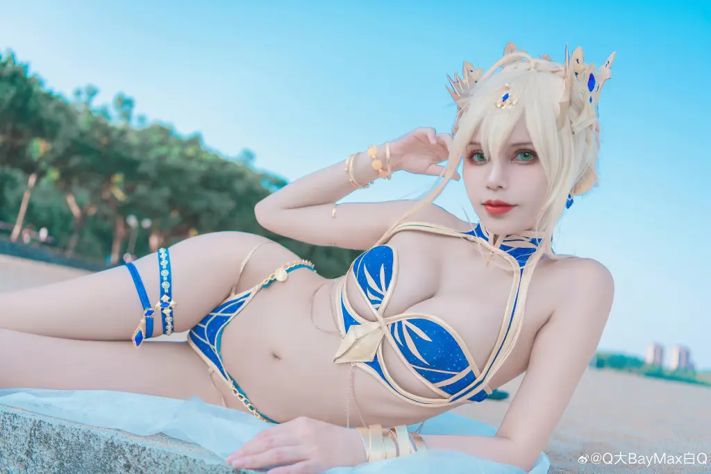 cosplay Fate/Grandorder 阿尔托莉雅.潘德拉贡@黒小依 COSPLAY-第6张