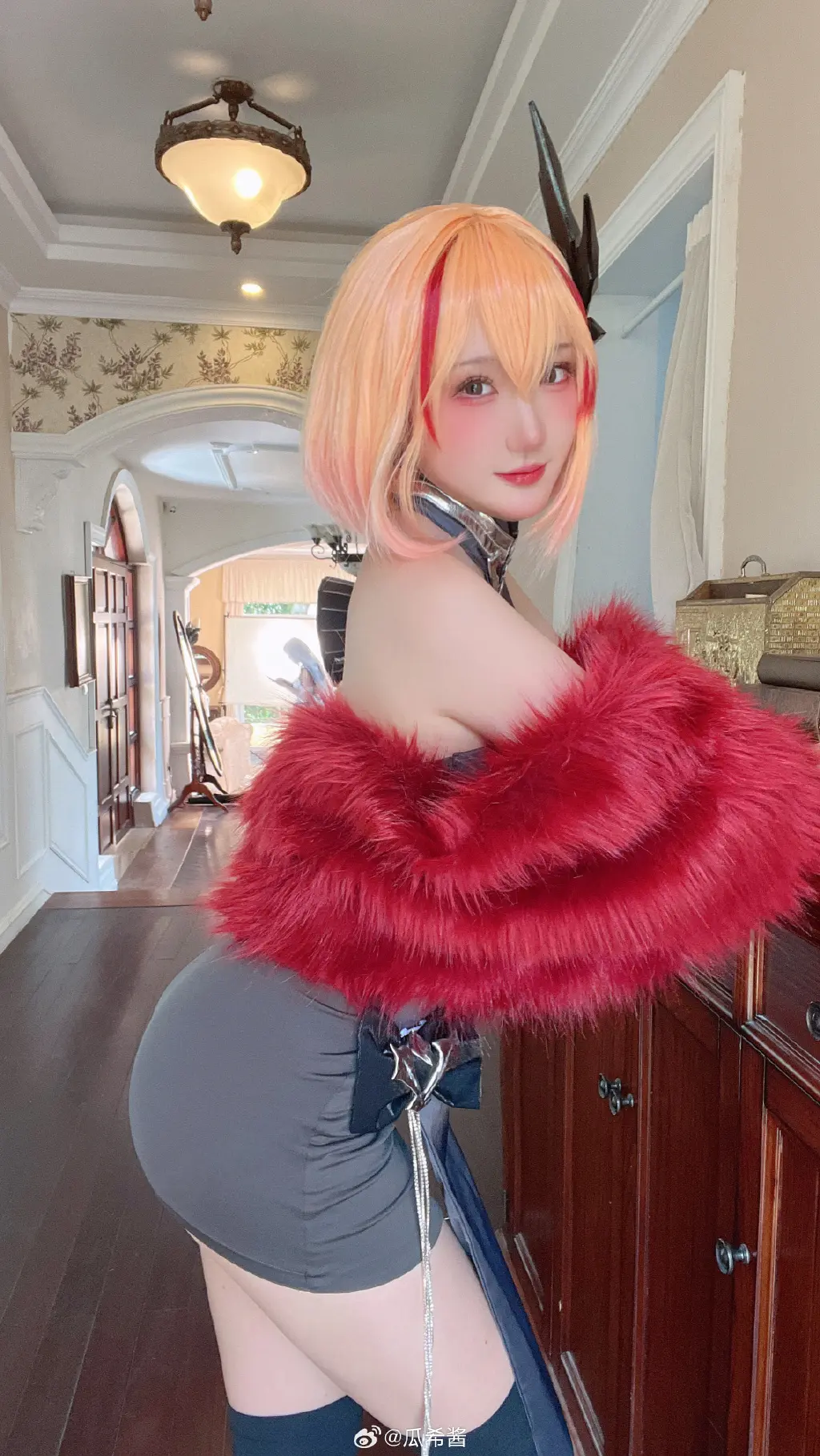 COSPLAY 碧蓝航线 罗恩 @瓜希酱 COSPLAY-第6张