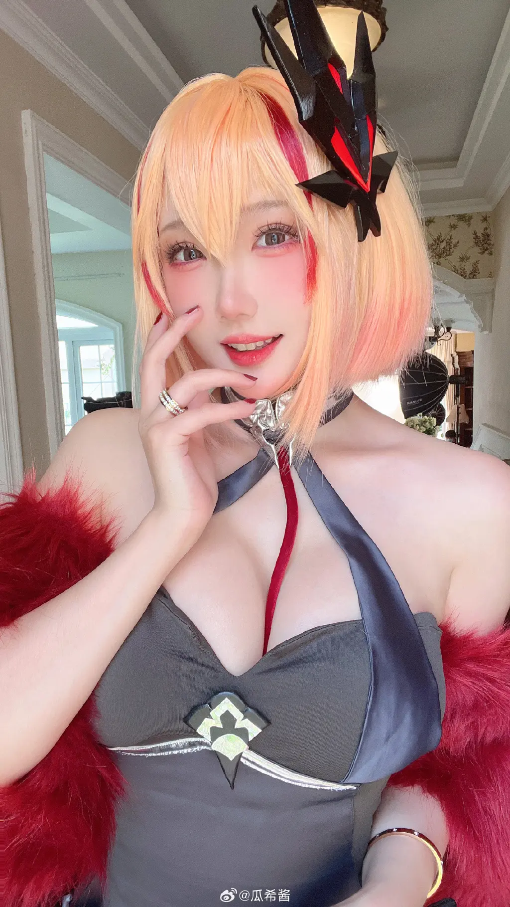 COSPLAY 碧蓝航线 罗恩 @瓜希酱 COSPLAY-第7张