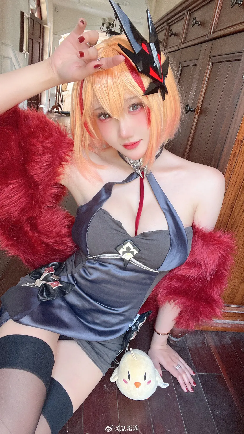 COSPLAY 碧蓝航线 罗恩 @瓜希酱 COSPLAY-第3张