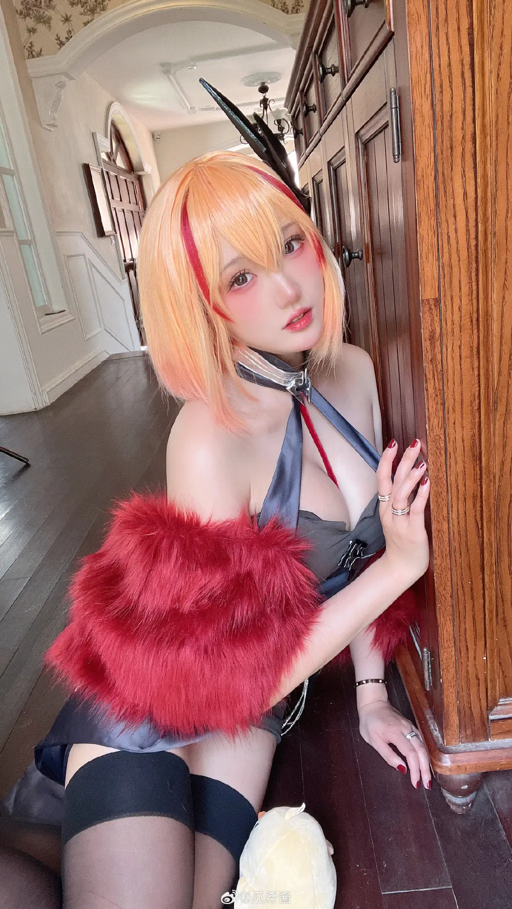 COSPLAY 碧蓝航线 罗恩 @瓜希酱 COSPLAY-第5张