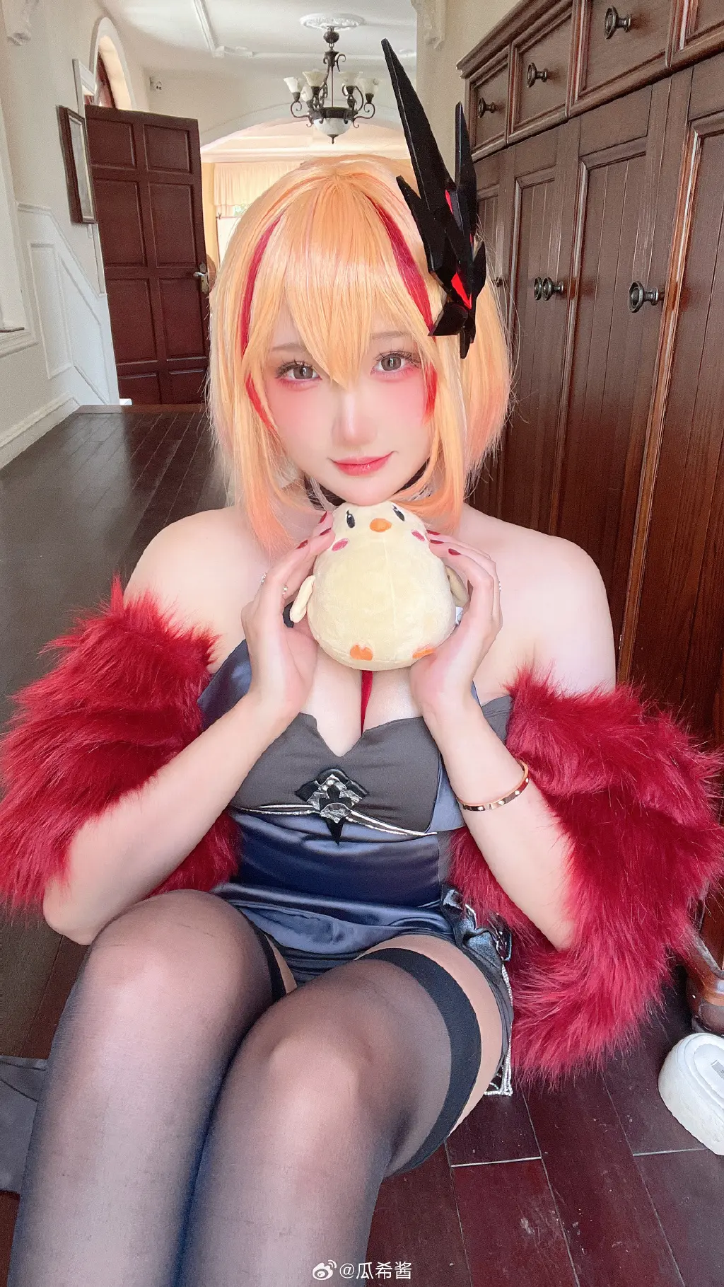 COSPLAY 碧蓝航线 罗恩 @瓜希酱 COSPLAY-第8张
