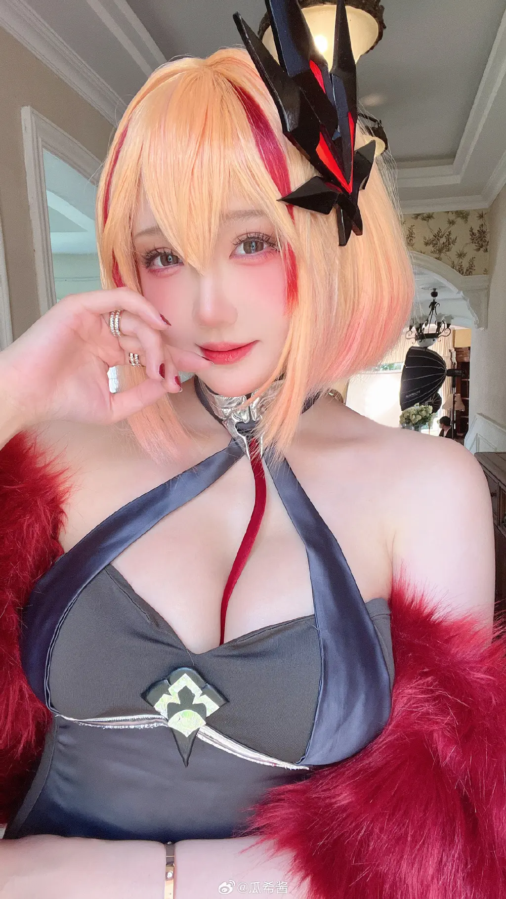 COSPLAY 碧蓝航线 罗恩 @瓜希酱 COSPLAY-第9张