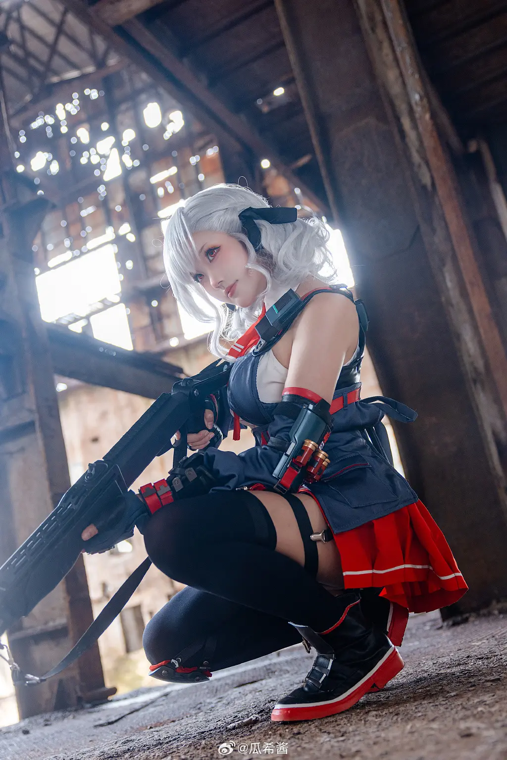COSPLAY 欸...... 任务要赶不及了？ 哎呀，会没事的啦，先吃块巧克力再说。 少女前线2 追放 塞布丽娜@瓜希酱 COSPLAY-第10张