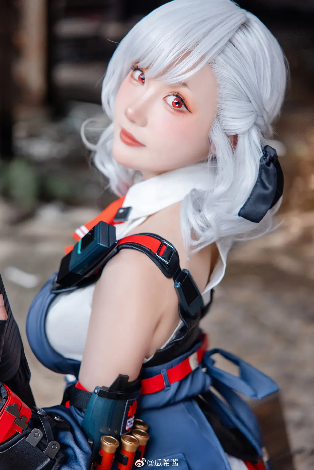 COSPLAY 欸...... 任务要赶不及了？ 哎呀，会没事的啦，先吃块巧克力再说。 少女前线2 追放 塞布丽娜@瓜希酱 COSPLAY-第6张