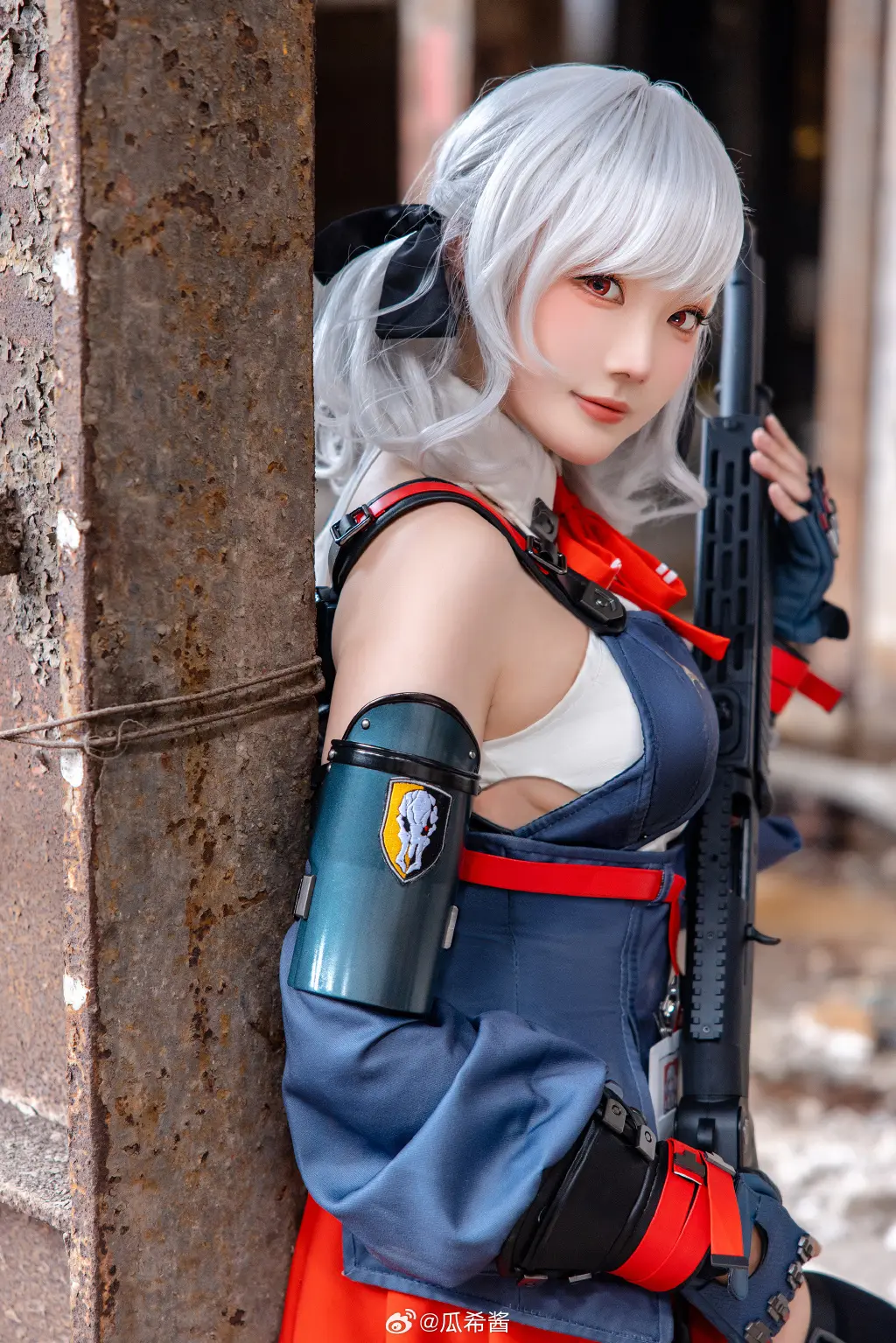 COSPLAY 欸...... 任务要赶不及了？ 哎呀，会没事的啦，先吃块巧克力再说。 少女前线2 追放 塞布丽娜@瓜希酱 COSPLAY-第17张