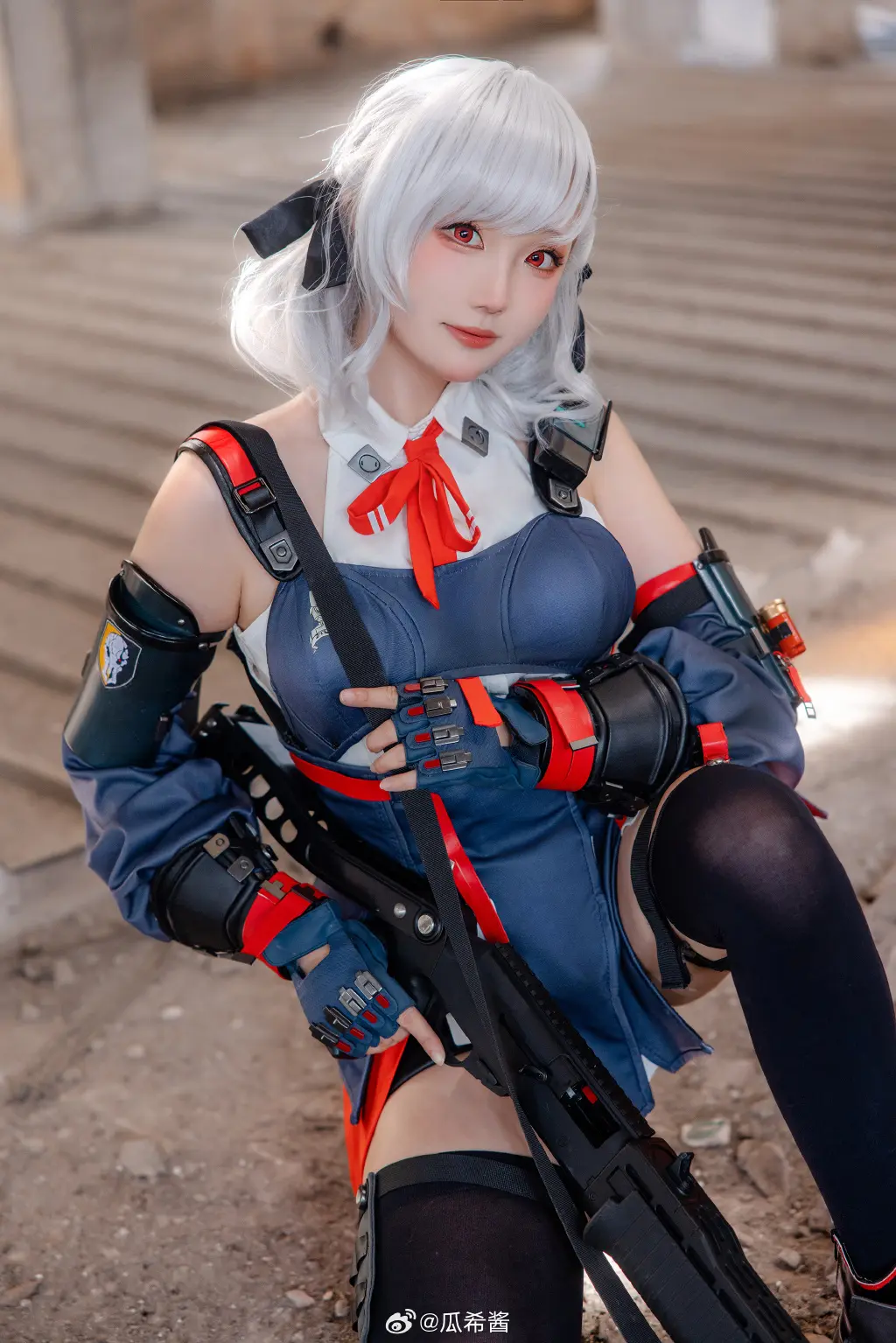 COSPLAY 欸...... 任务要赶不及了？ 哎呀，会没事的啦，先吃块巧克力再说。 少女前线2 追放 塞布丽娜@瓜希酱 COSPLAY-第16张