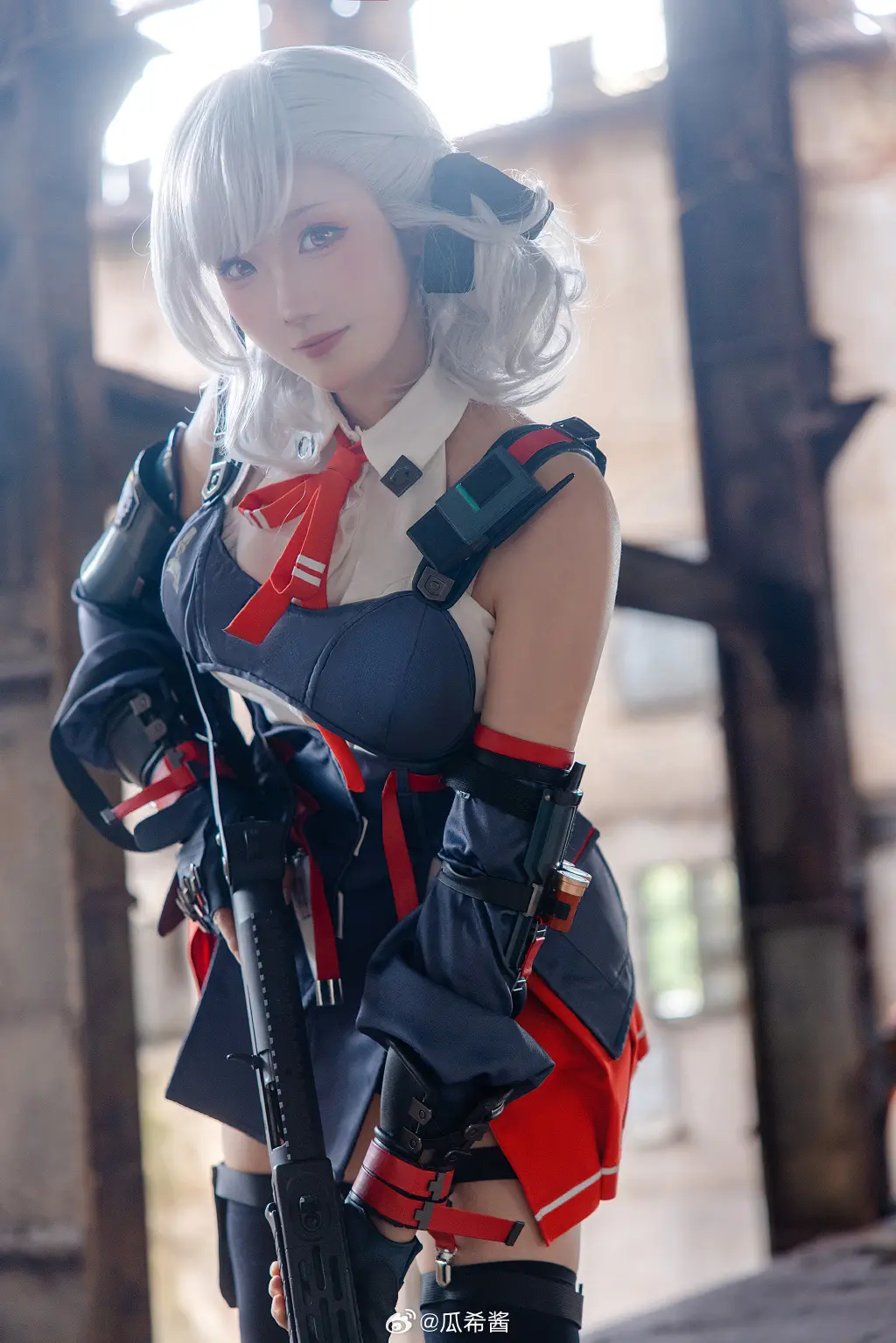 COSPLAY 欸...... 任务要赶不及了？ 哎呀，会没事的啦，先吃块巧克力再说。 少女前线2 追放 塞布丽娜@瓜希酱 COSPLAY-第11张