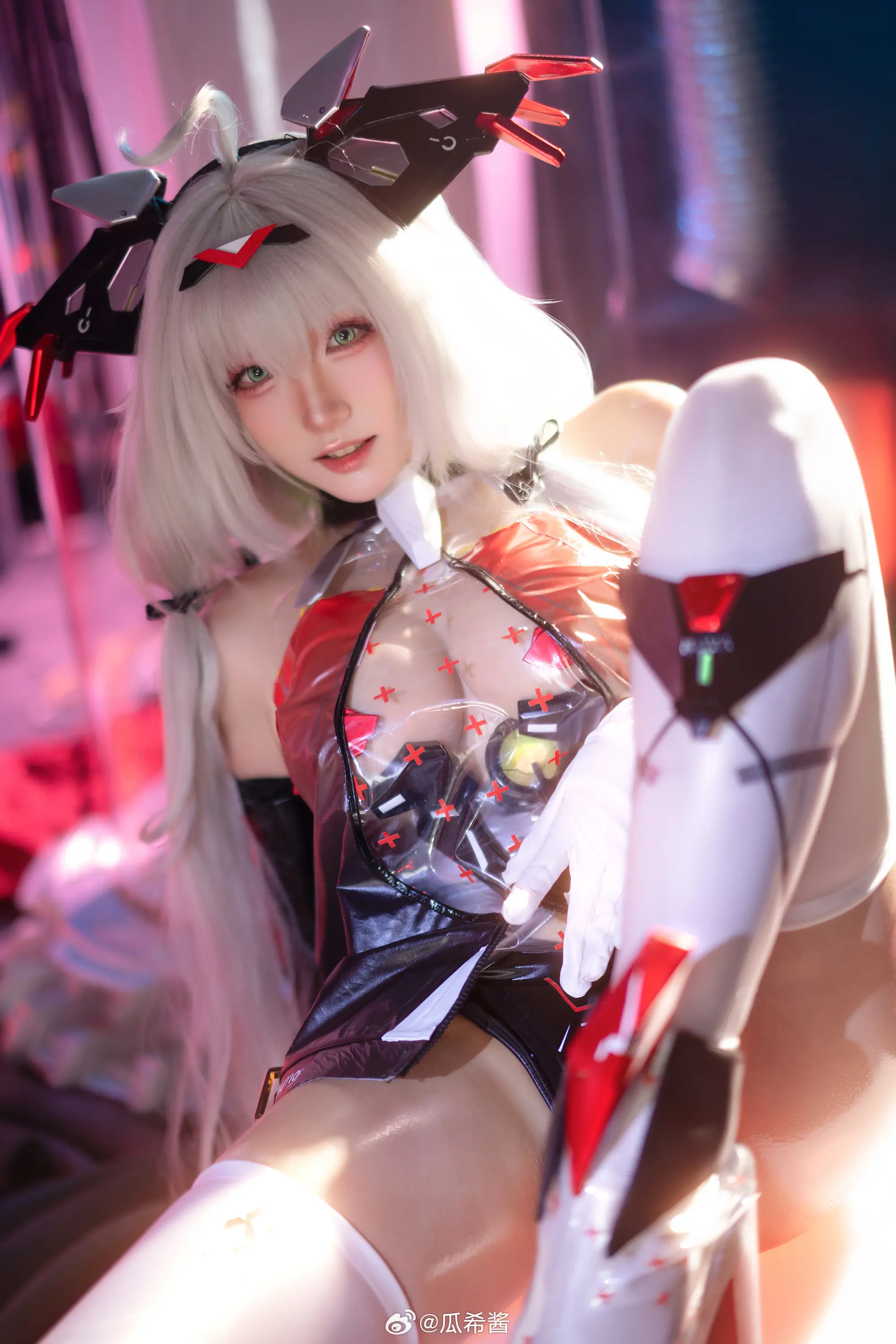 COSPLAY 链锯在渴望着战斗的愉悦……什么都可以，快来满足我的食欲吧…… @瓜希酱 COSPLAY-第8张