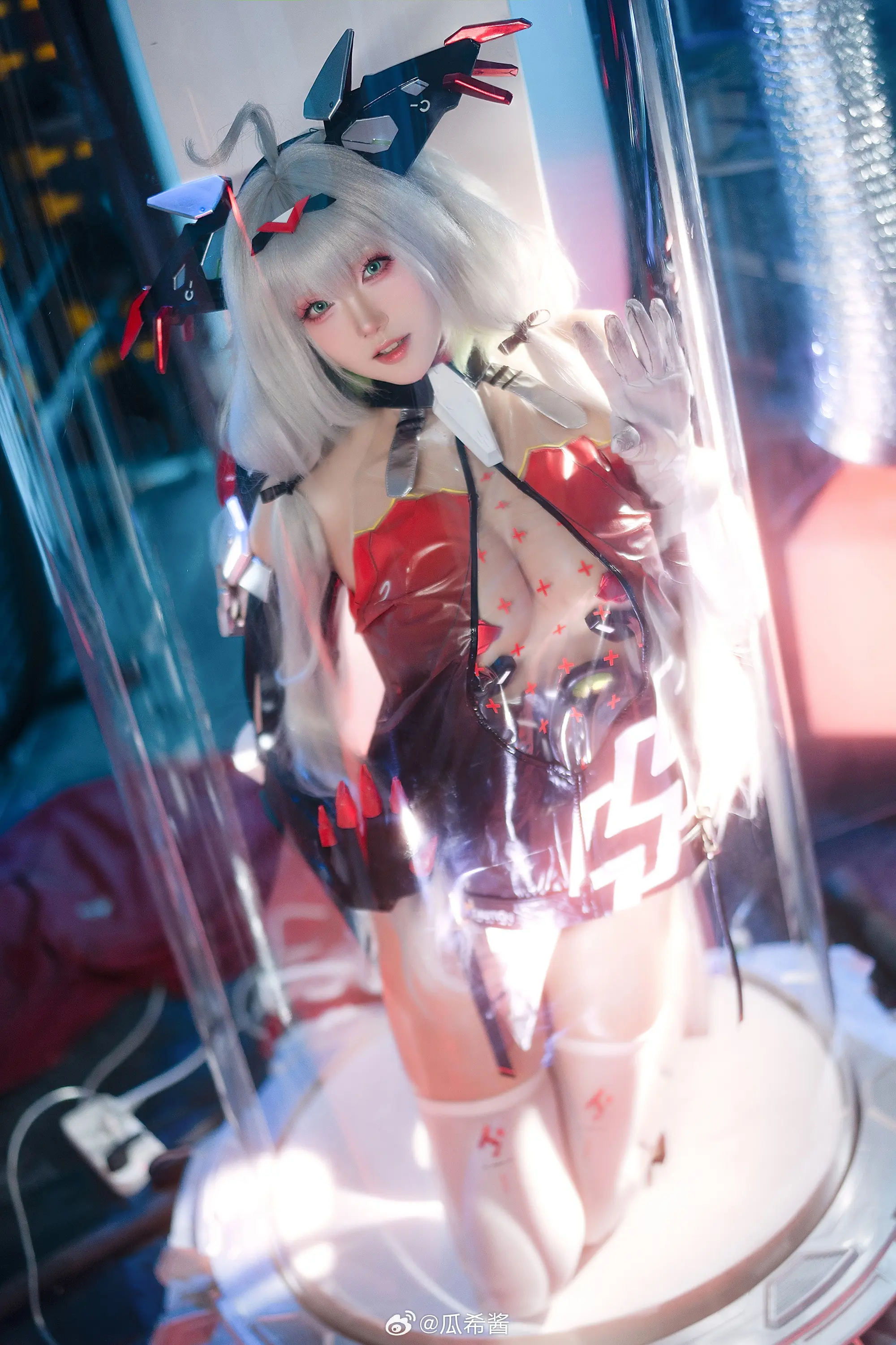COSPLAY 链锯在渴望着战斗的愉悦……什么都可以，快来满足我的食欲吧…… @瓜希酱 COSPLAY-第18张