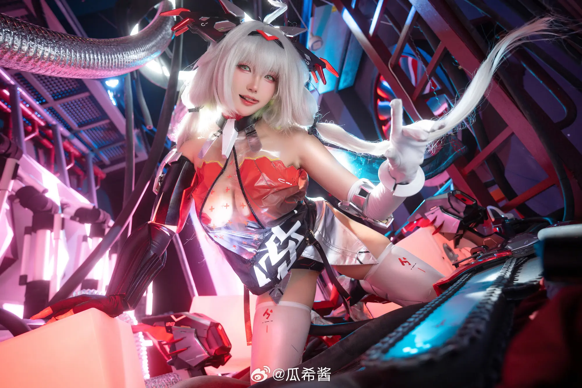 COSPLAY 链锯在渴望着战斗的愉悦……什么都可以，快来满足我的食欲吧…… @瓜希酱 COSPLAY-第6张