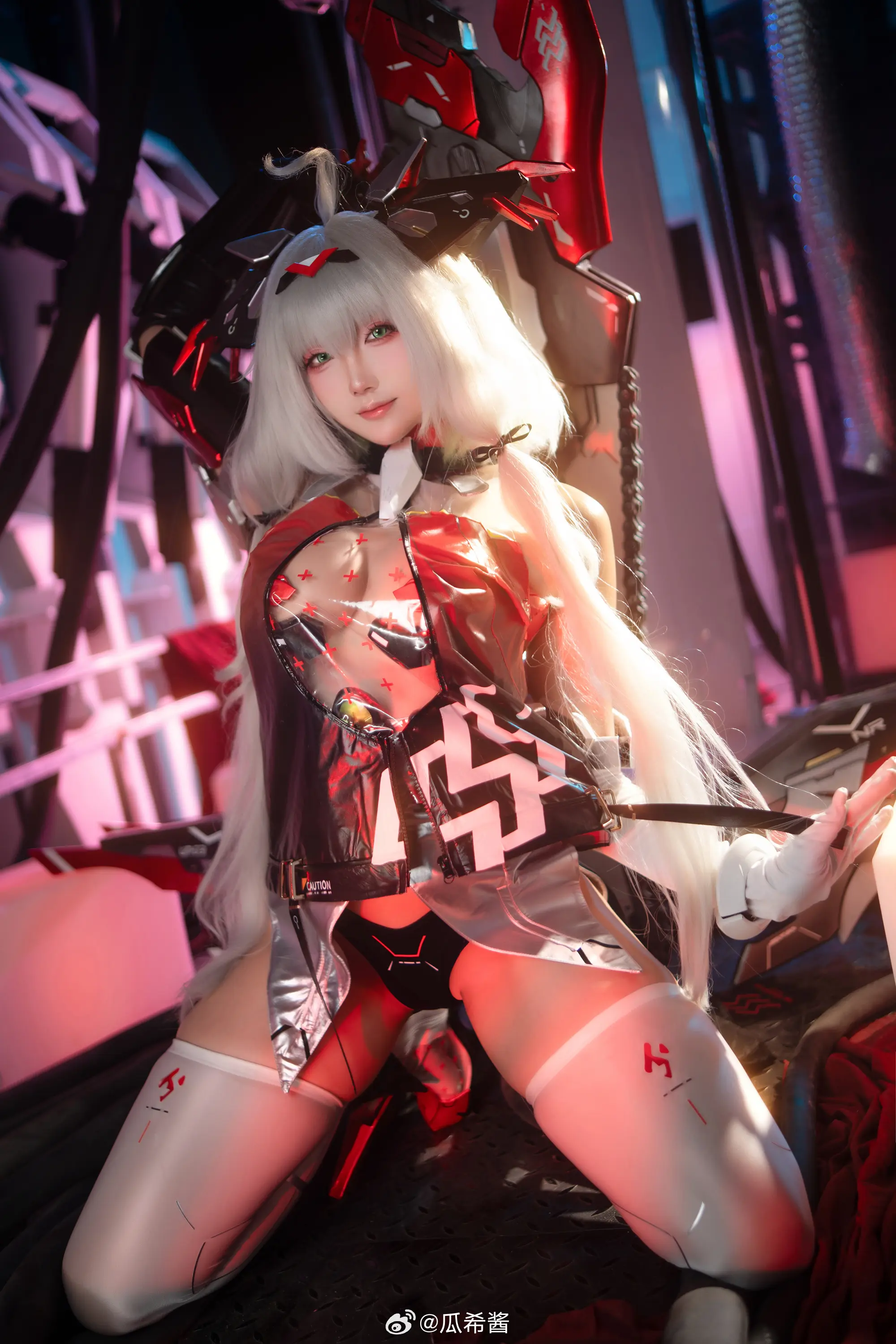 COSPLAY 链锯在渴望着战斗的愉悦……什么都可以，快来满足我的食欲吧…… @瓜希酱 COSPLAY-第11张
