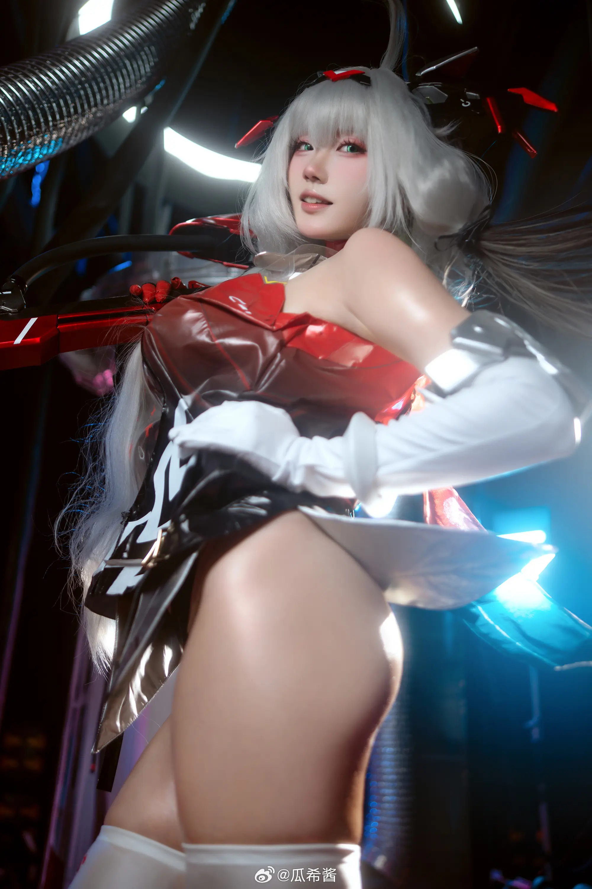 COSPLAY 链锯在渴望着战斗的愉悦……什么都可以，快来满足我的食欲吧…… @瓜希酱 COSPLAY-第3张