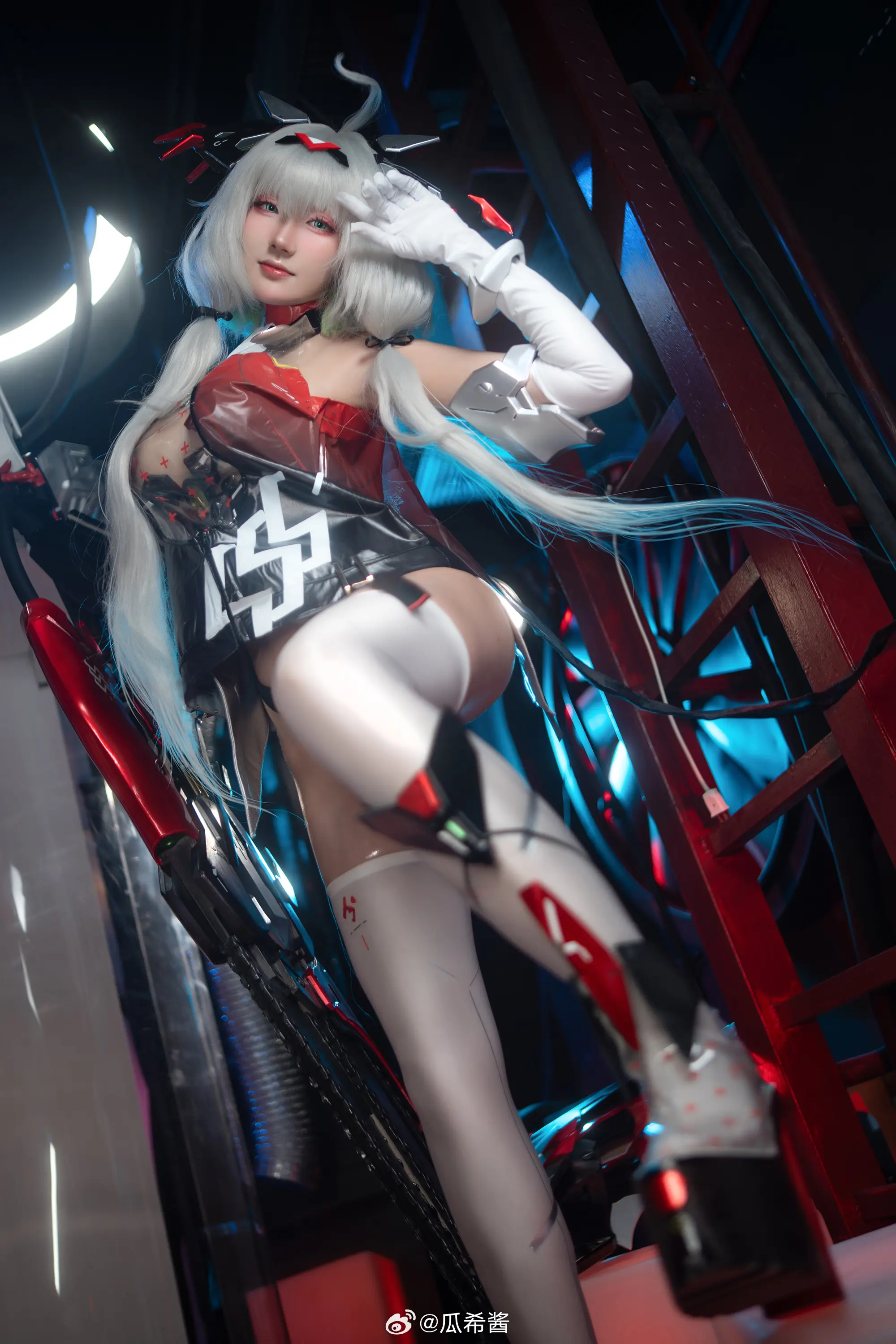 COSPLAY 链锯在渴望着战斗的愉悦……什么都可以，快来满足我的食欲吧…… @瓜希酱 COSPLAY-第2张