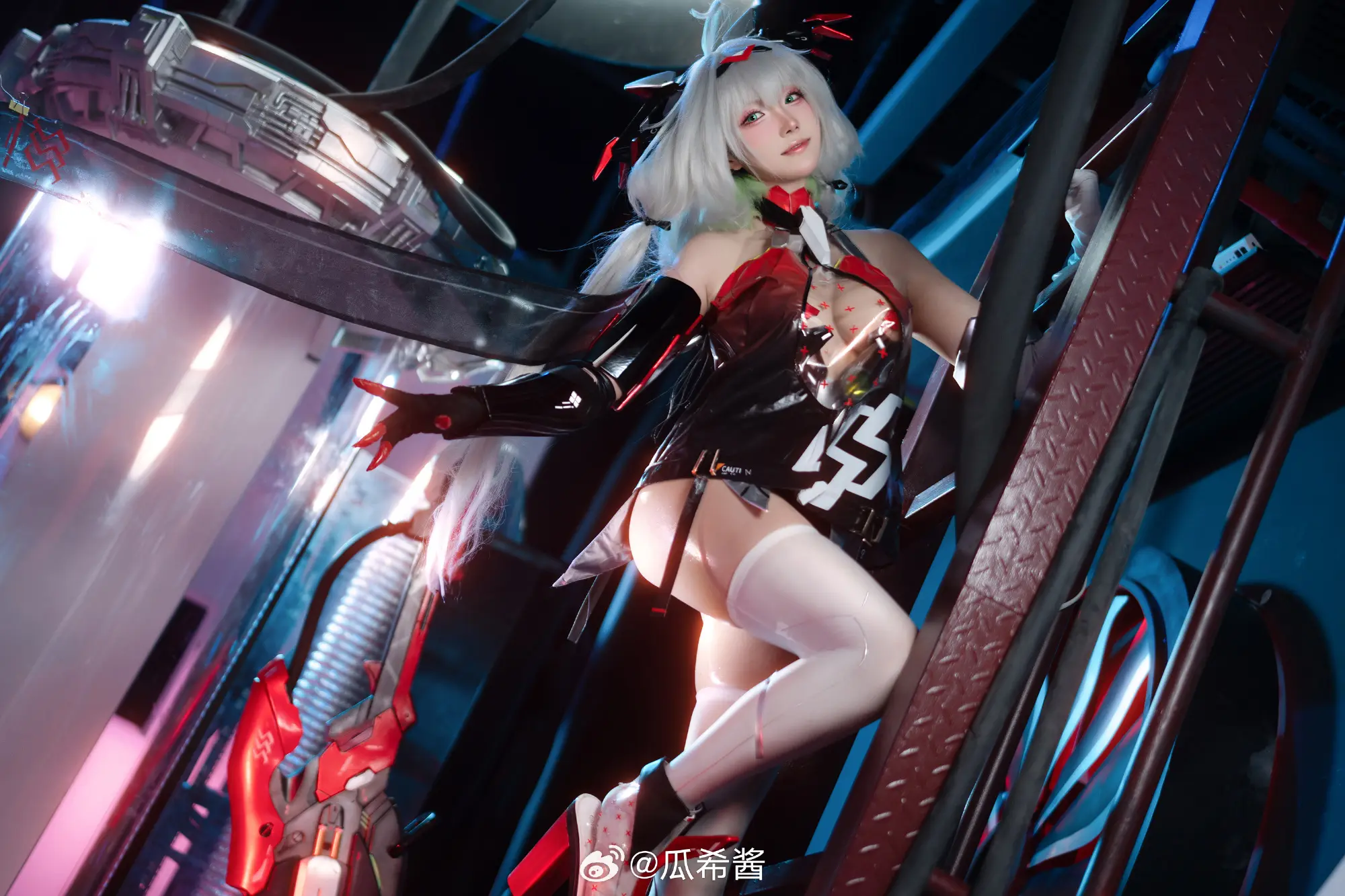 COSPLAY 链锯在渴望着战斗的愉悦……什么都可以，快来满足我的食欲吧…… @瓜希酱 COSPLAY-第15张