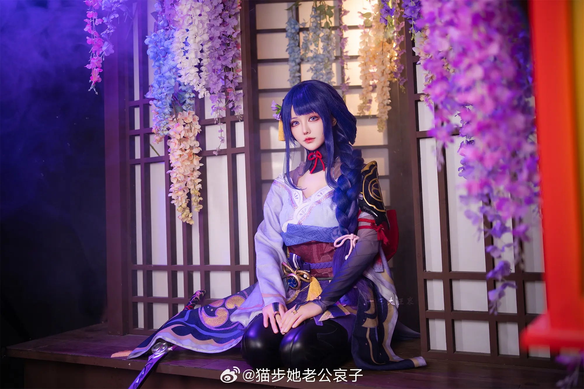 cosplay 原神 雷电将军@猫步她老公哀子 COSPLAY-第5张