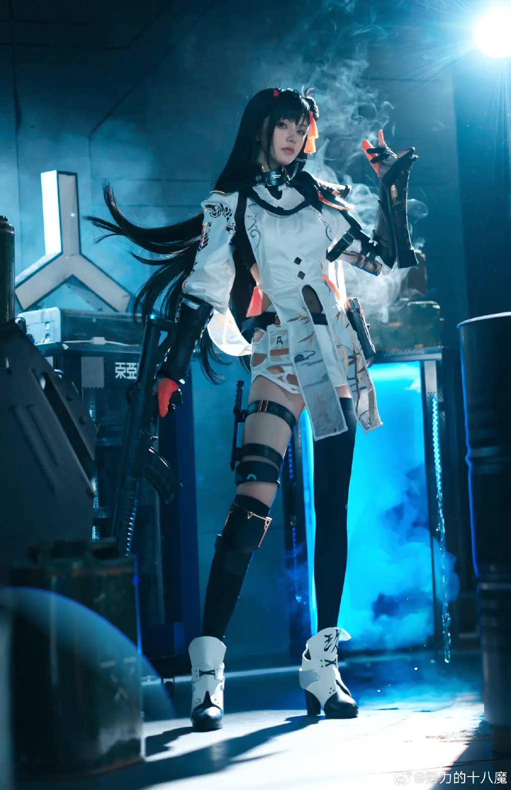COSPLAY 以霜降小队的能力，什么样的委托都不在话下。 少女前线2追放 闪电@努力的十八魔 COSPLAY-第2张