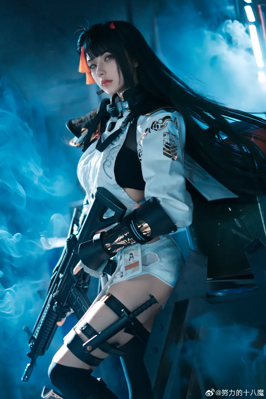 COSPLAY 以霜降小队的能力，什么样的委托都不在话下。 少女前线2追放 闪电@努力的十八魔 COSPLAY-第5张