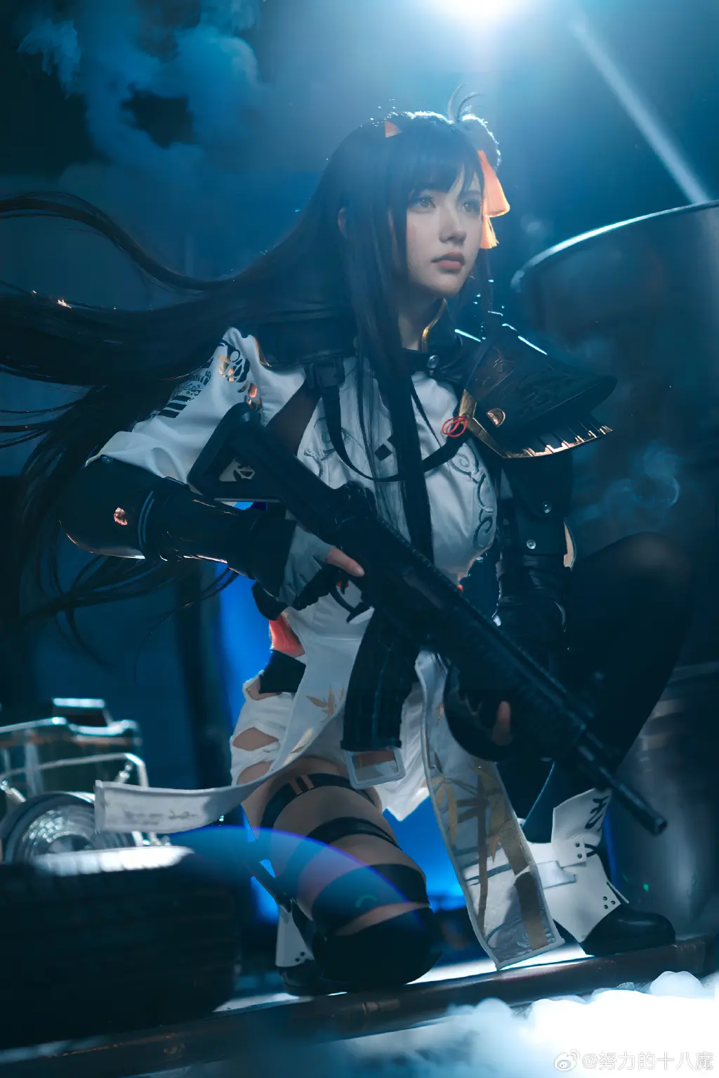 COSPLAY 以霜降小队的能力，什么样的委托都不在话下。 少女前线2追放 闪电@努力的十八魔 COSPLAY-第7张
