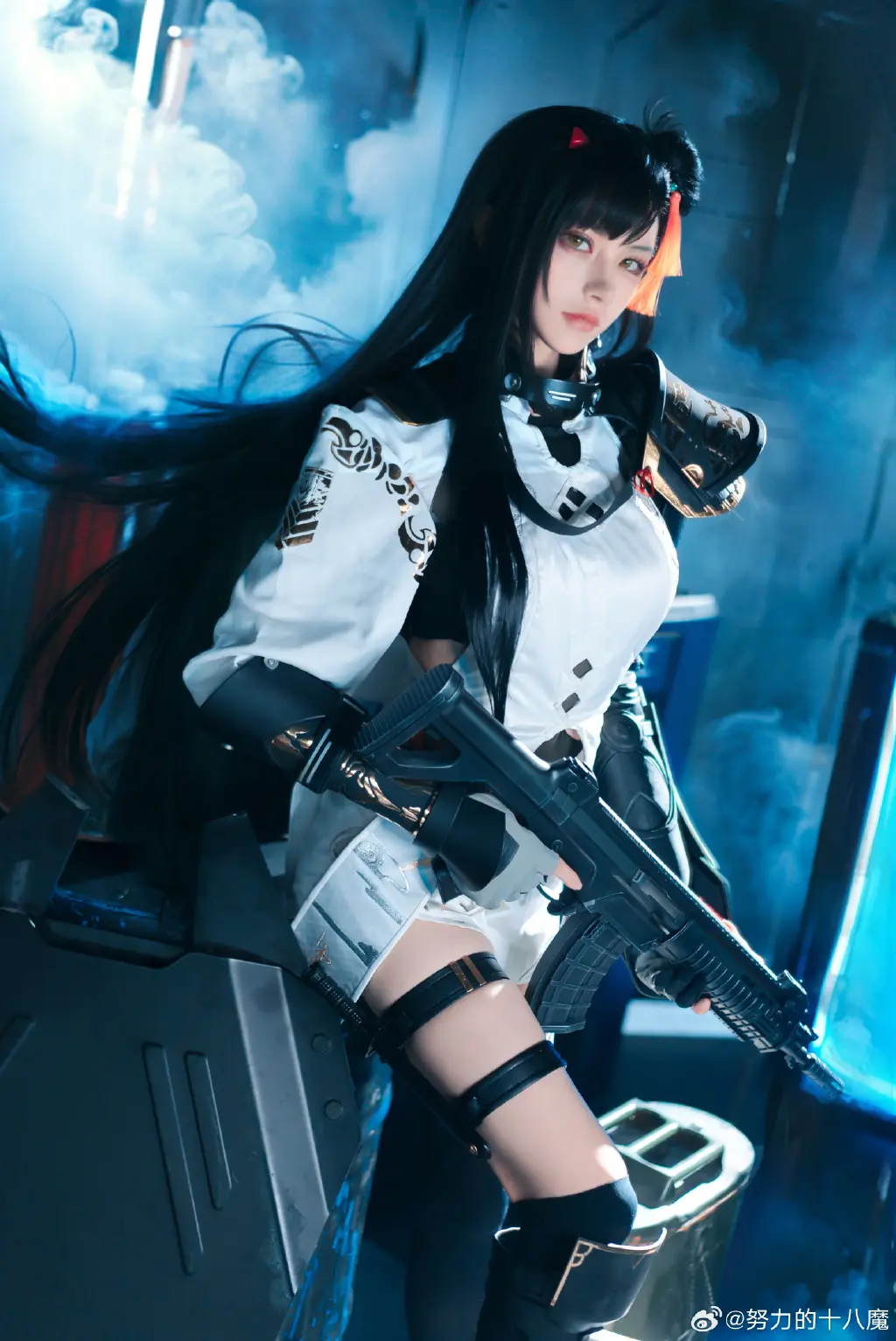 COSPLAY 以霜降小队的能力，什么样的委托都不在话下。 少女前线2追放 闪电@努力的十八魔 COSPLAY-第9张