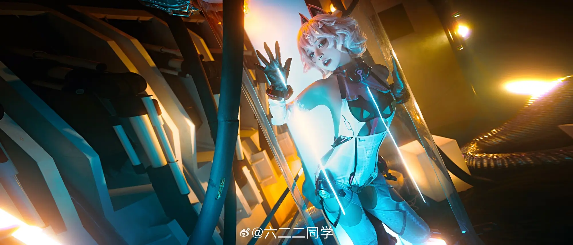 COSPLAY 代号绯猁，防火猫前来报到，就这样喵～ 交错战线@六二二同学 COSPLAY-第10张