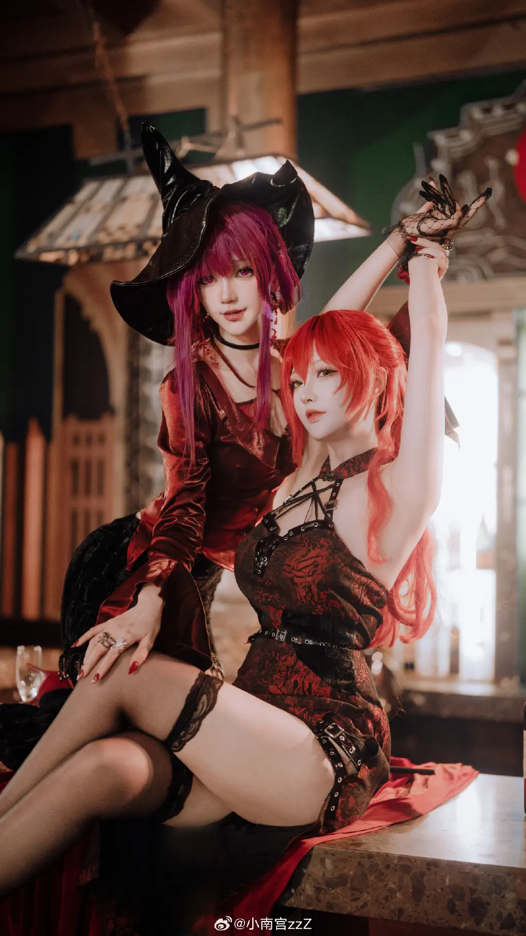 COSPLAY 开拓者，不要像卡芙卡那样捣乱，还有不要叫姬子阿姨，要叫姬子小姐。 崩坏：星穹铁道 姬子@小南宫zzZ 卡芙卡@柠好不好 COSPLAY-第6张