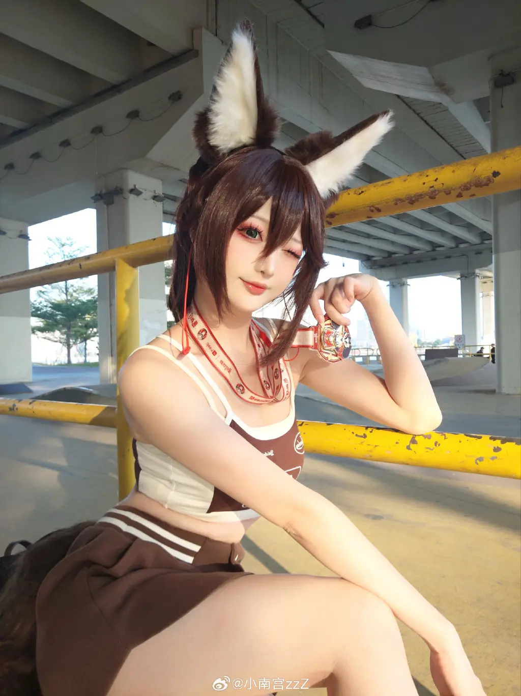 今天天气不错，恩公可否跟小女子出门运动呢？ 崩坏:星穹铁道 停云 @小南宫zzZ COSPLAY-第8张